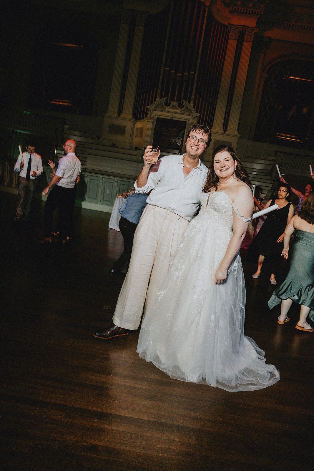 mechanics-hall-rustic-boston-brenna-walter-045-03 Couple dancing with guests