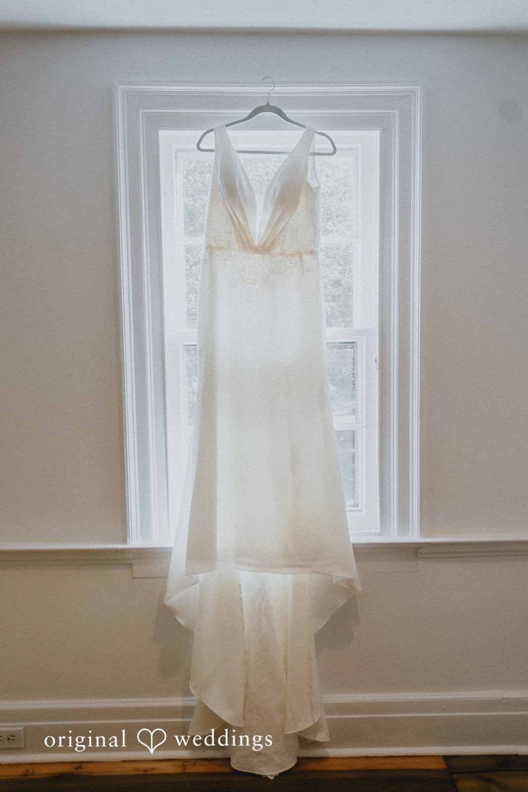 Rachel + Helen The bride's wedding gown