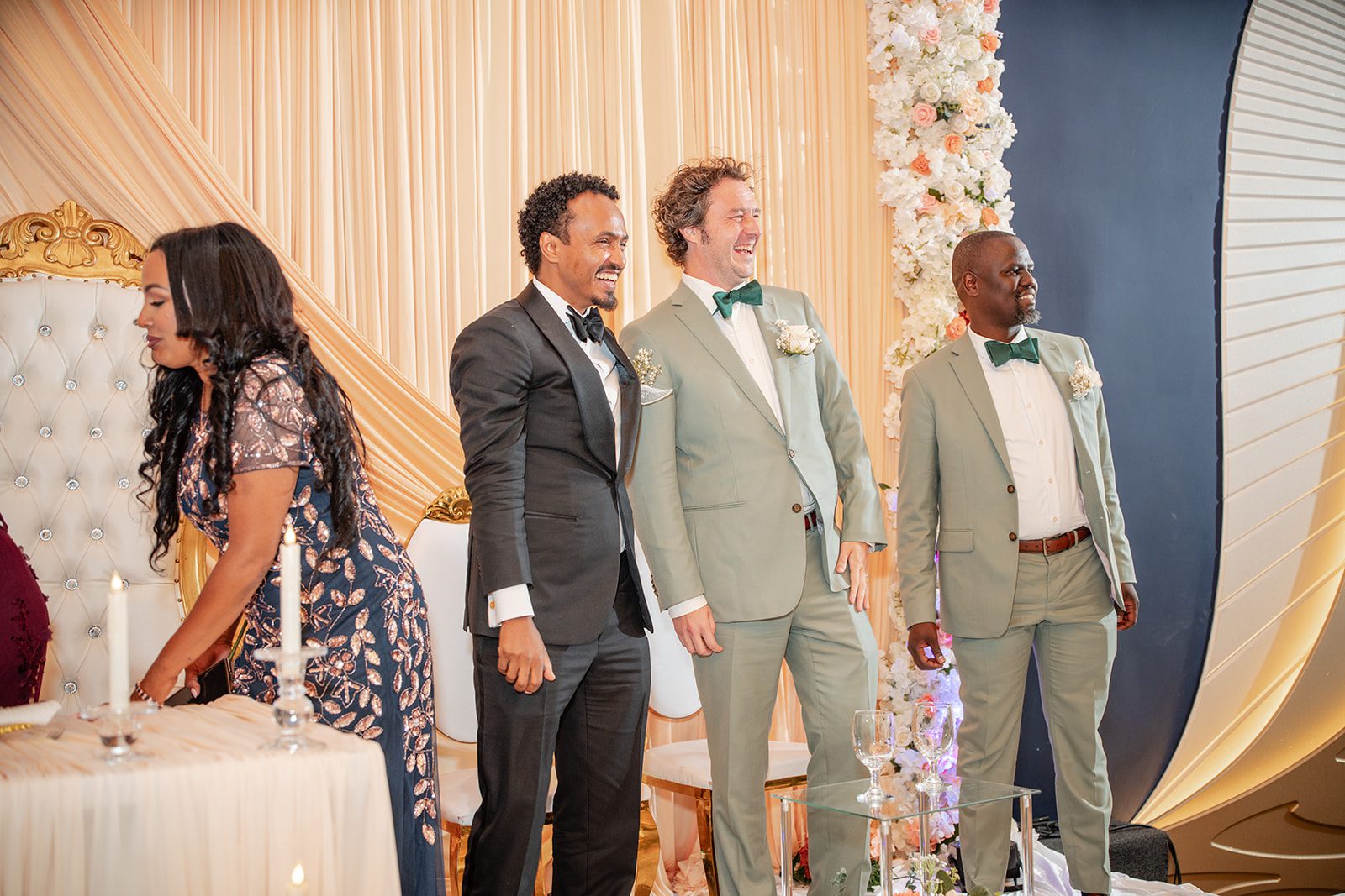 nuur-event-center-timeless-denver-henok-elshadaye-p010-05 Groom and groomsmen at the ceremony