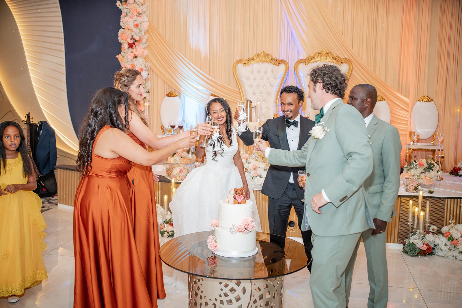 nuur-event-center-timeless-denver-henok-elshadaye-p032-18 Bride and groom at their sweetheart table