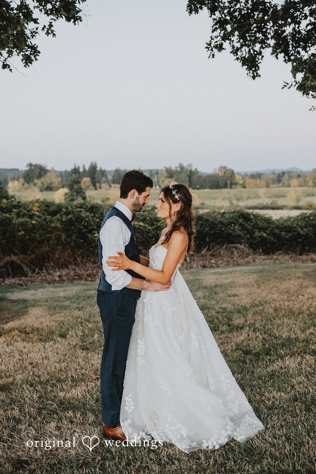 Couple portrait together