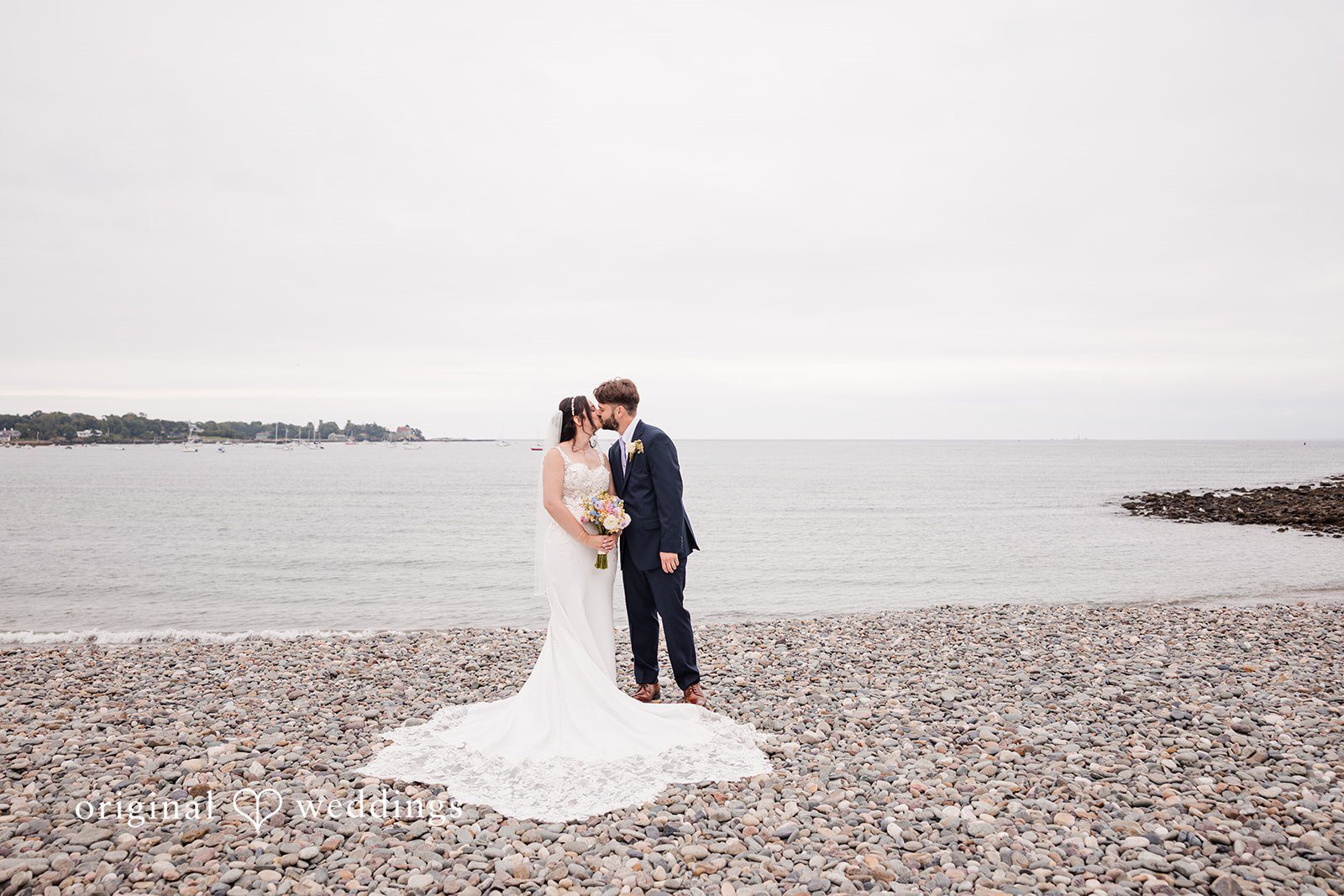 Francesca + Steven A romantic portrait by the water side