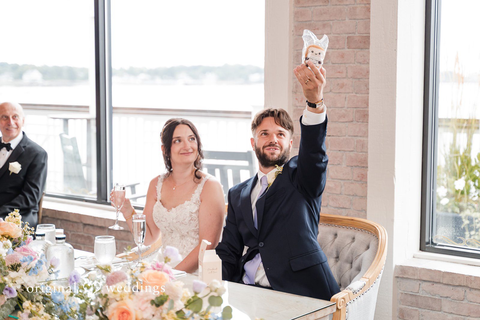 Francesca + Steven A beautiful moment from the wedding reception