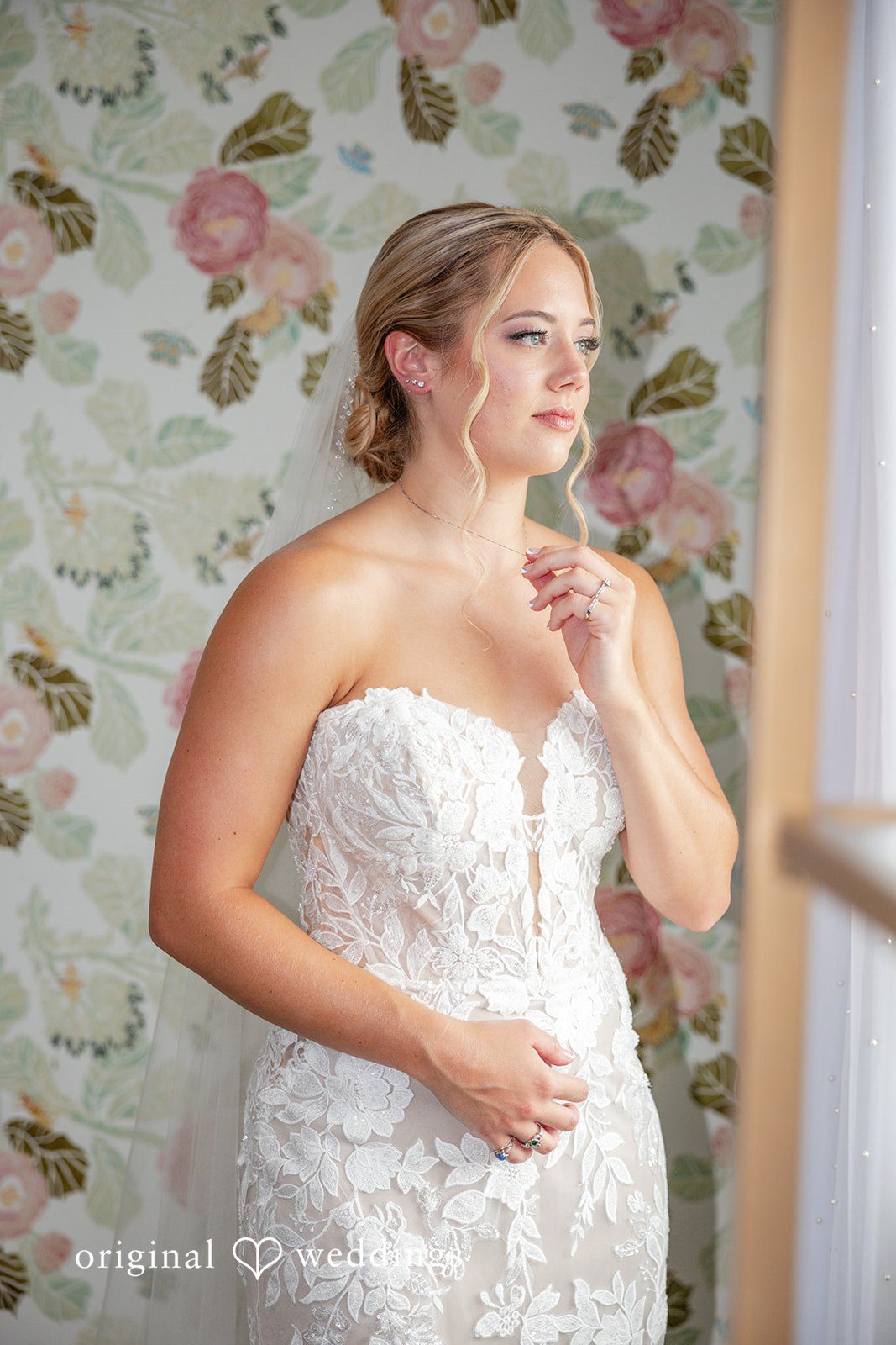 Taylor + Grady A stunning portrait of the bride