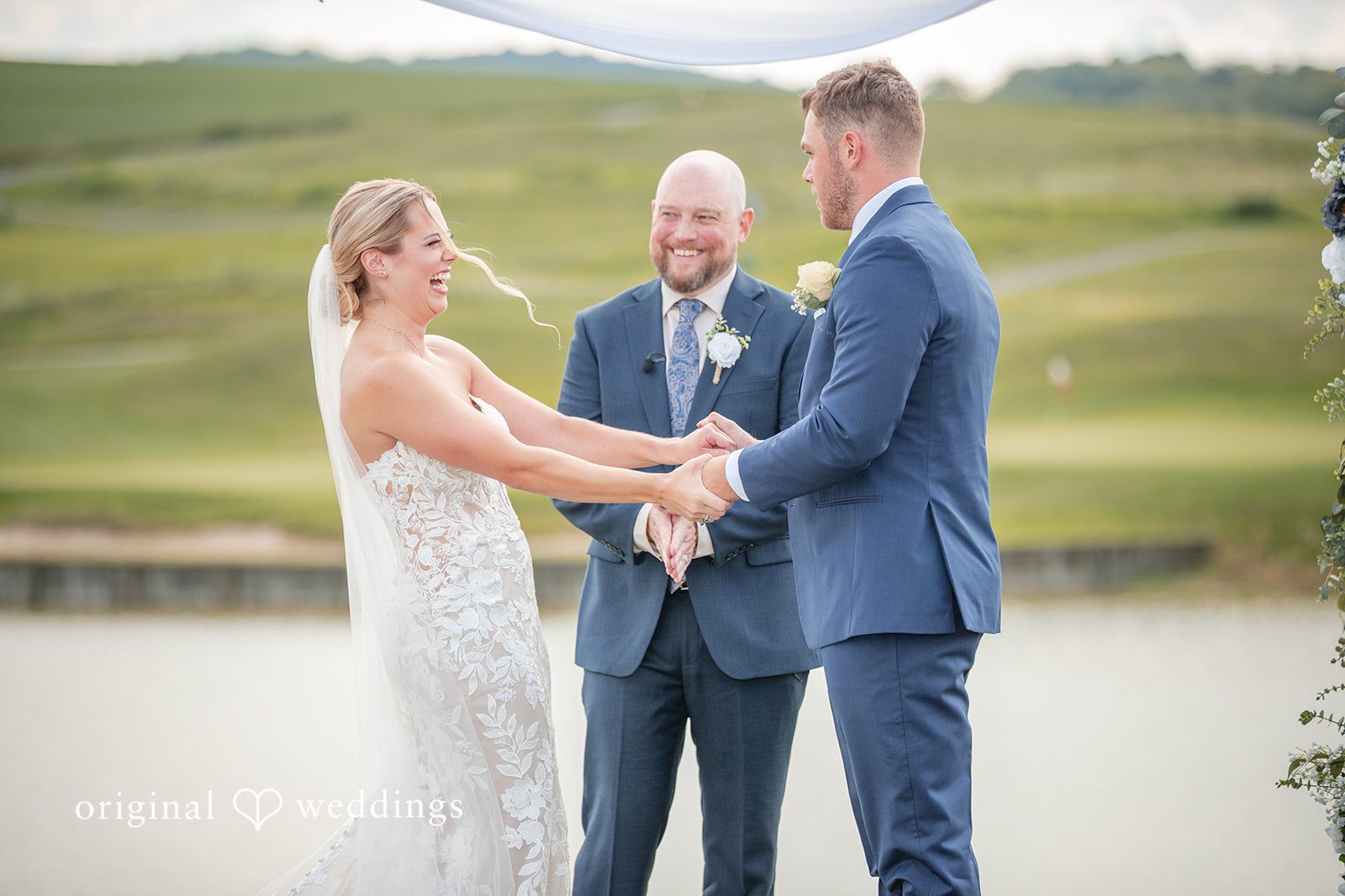 Taylor + Grady A beautiful moment from the vows exchange