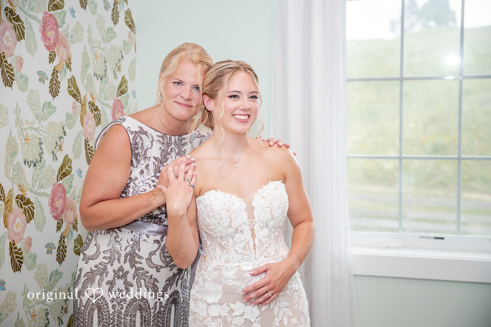 Taylor + Grady The bride and her mother