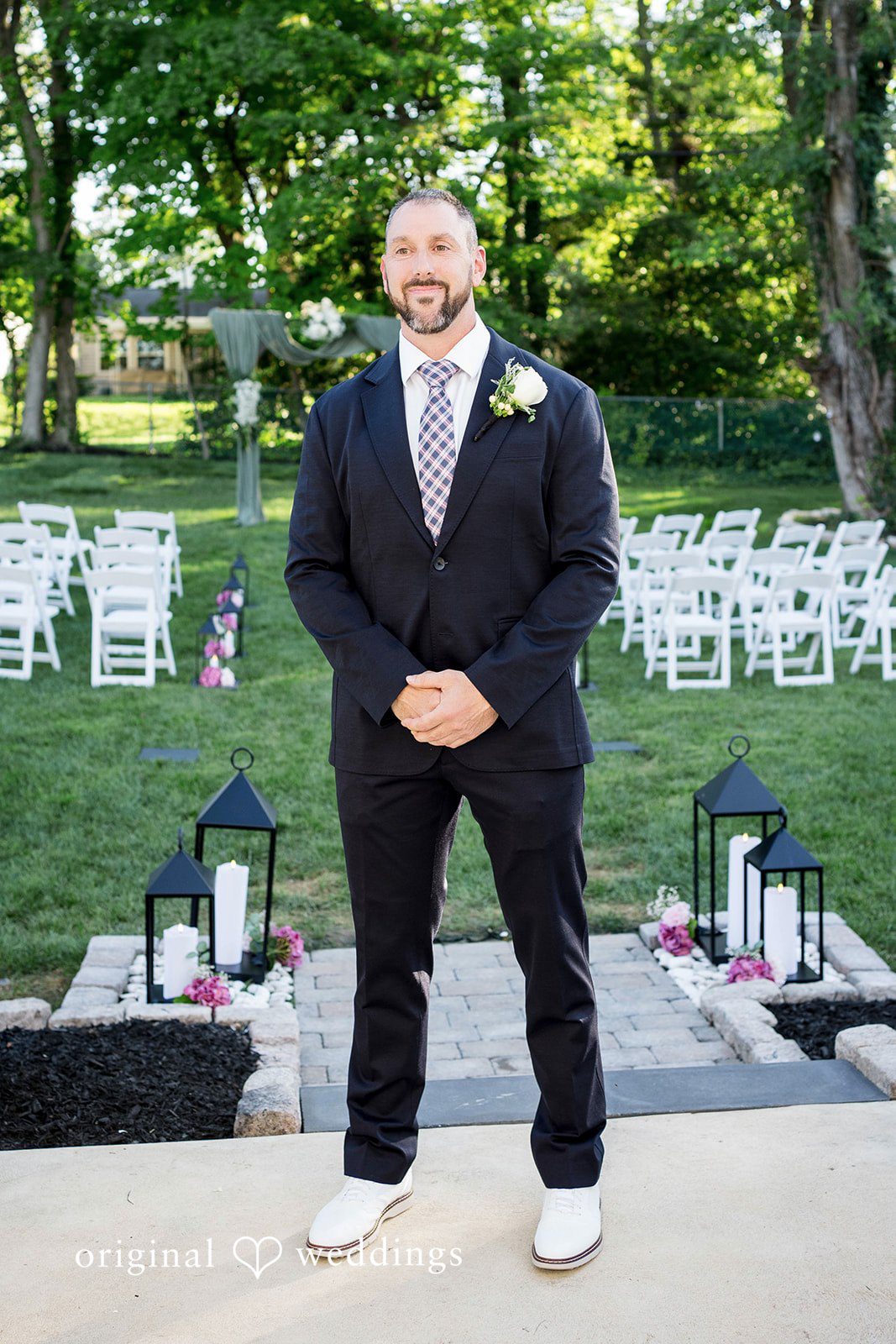 August 29, 2026 – Brittany & Vincent – (ID-5826) Groom waiting for the ceremony