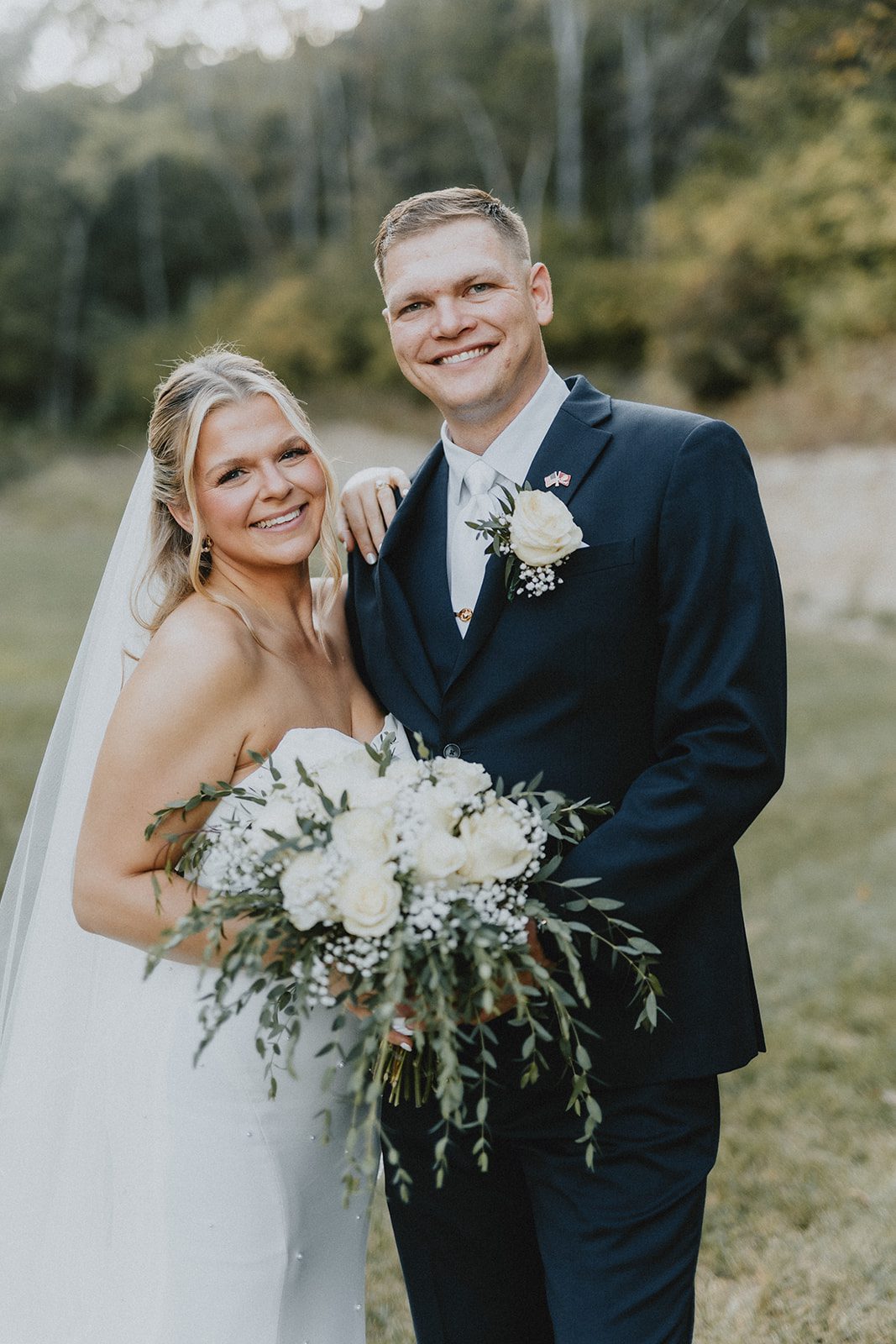 pine-hollow-farms-rustic-st-louis-natalie-john-p023-24 Bride and groom smiling together outdoors