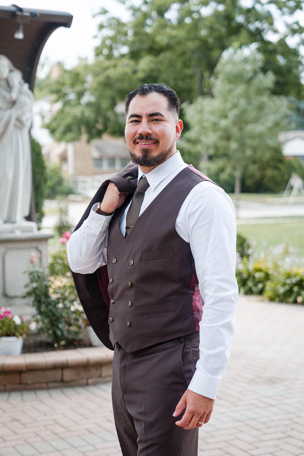 Illinois Backyard Wedding | Aaron & Yamileex -