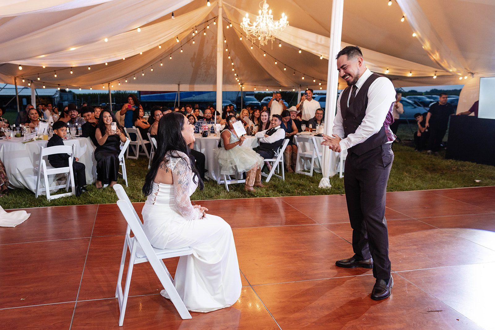 Illinois Backyard Wedding | Aaron & Yamileex -