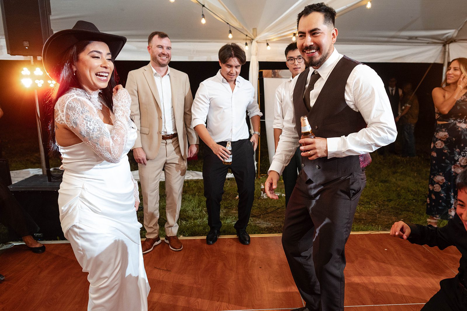 Illinois Backyard Wedding | Aaron & Yamileex -
