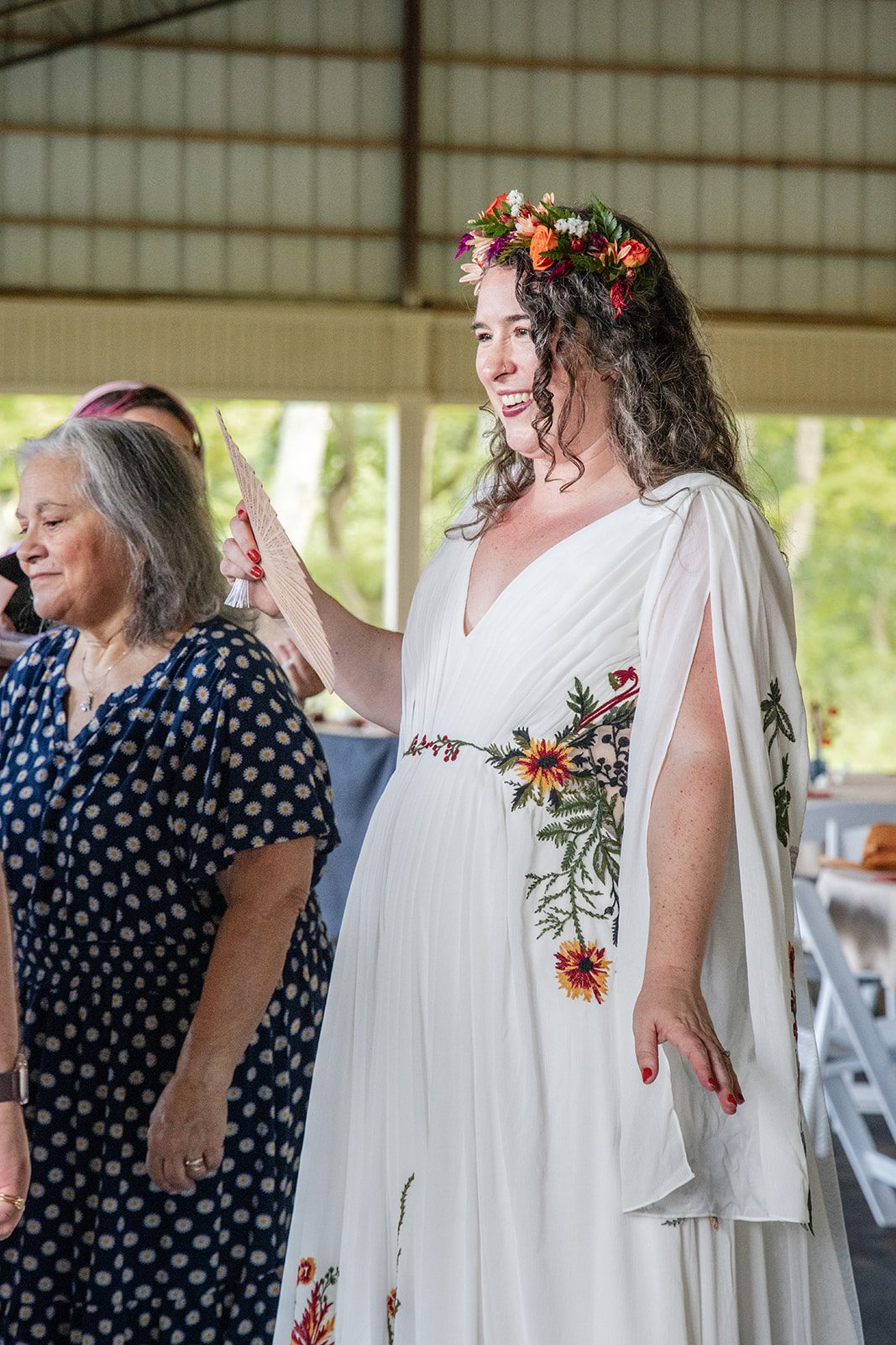 Bride with her mother before the ceremony