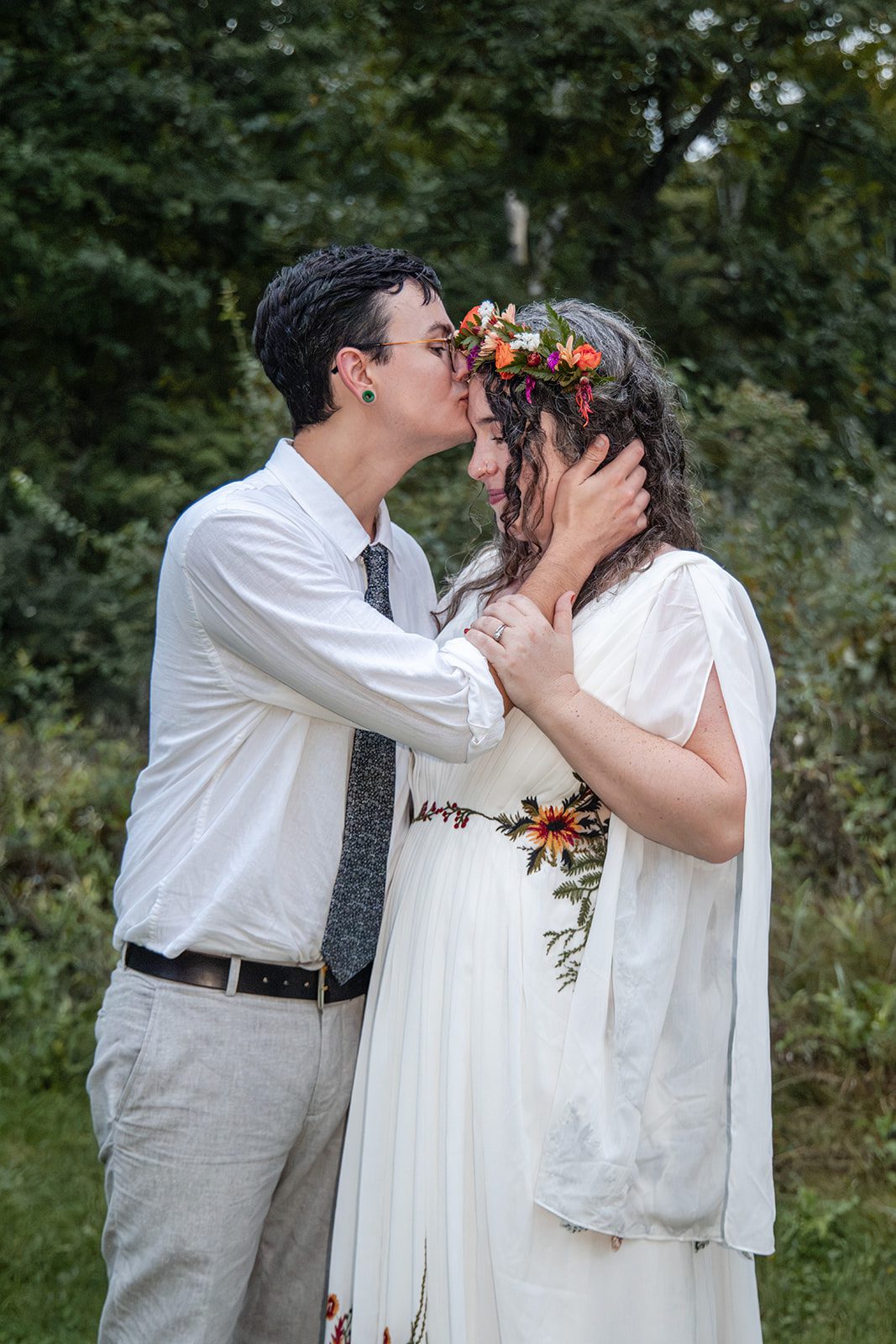 Couple sharing a moment