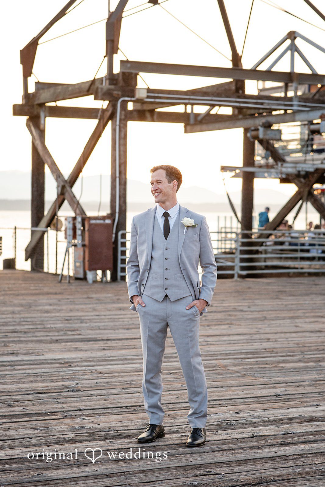 Seattle Wedding Photographers at Ray's Boathouse | Jocelyn & Rylan -
