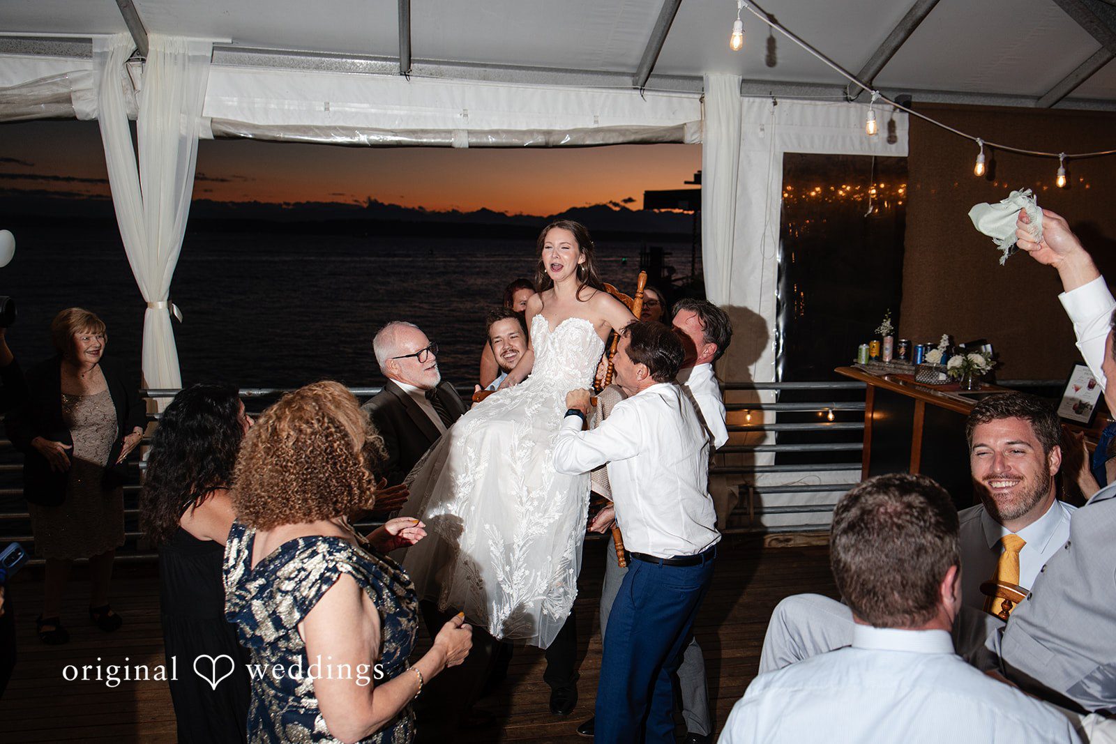 Seattle Wedding Photographers at Ray's Boathouse | Jocelyn & Rylan -