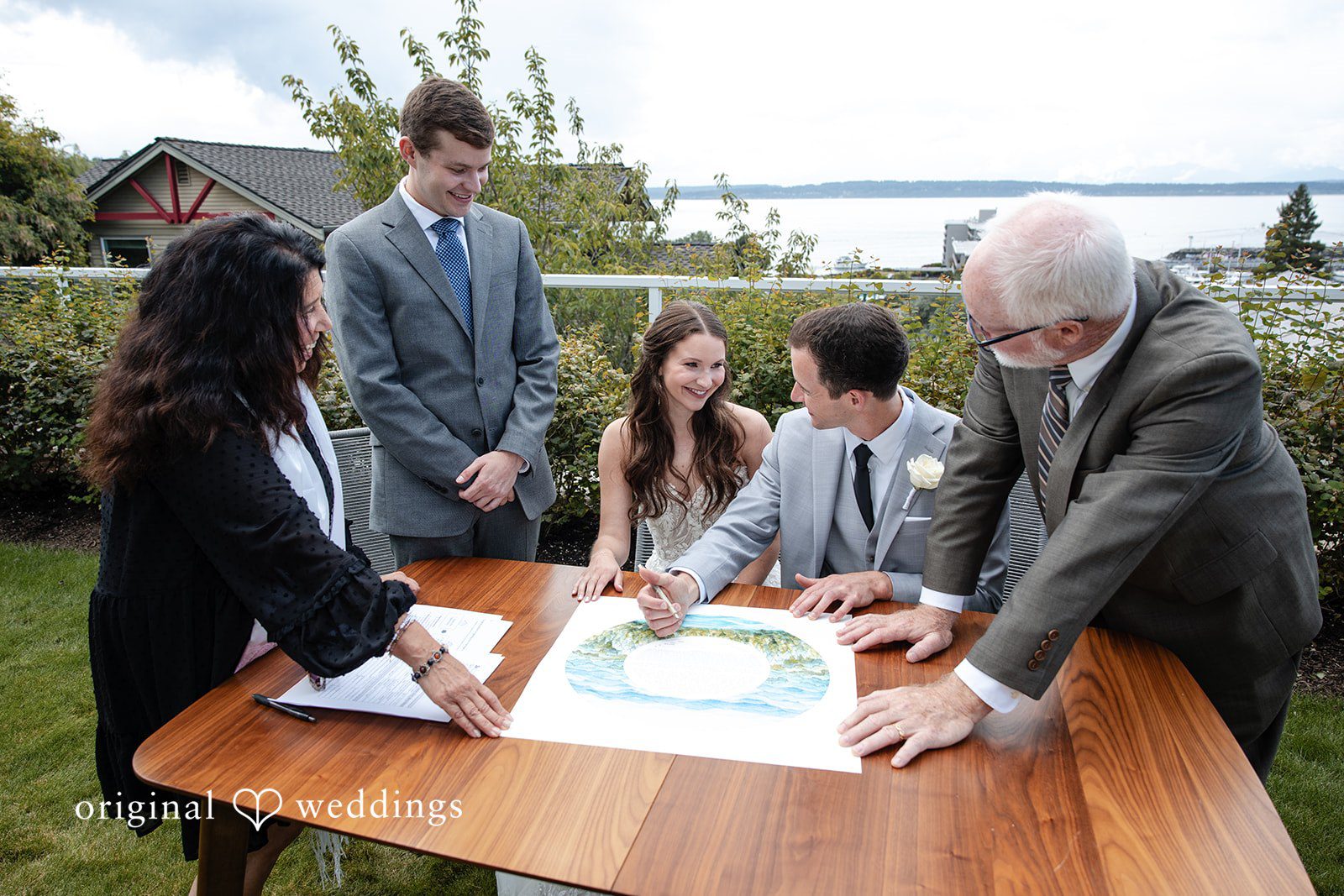 Seattle Wedding Photographers at Ray's Boathouse | Jocelyn & Rylan -