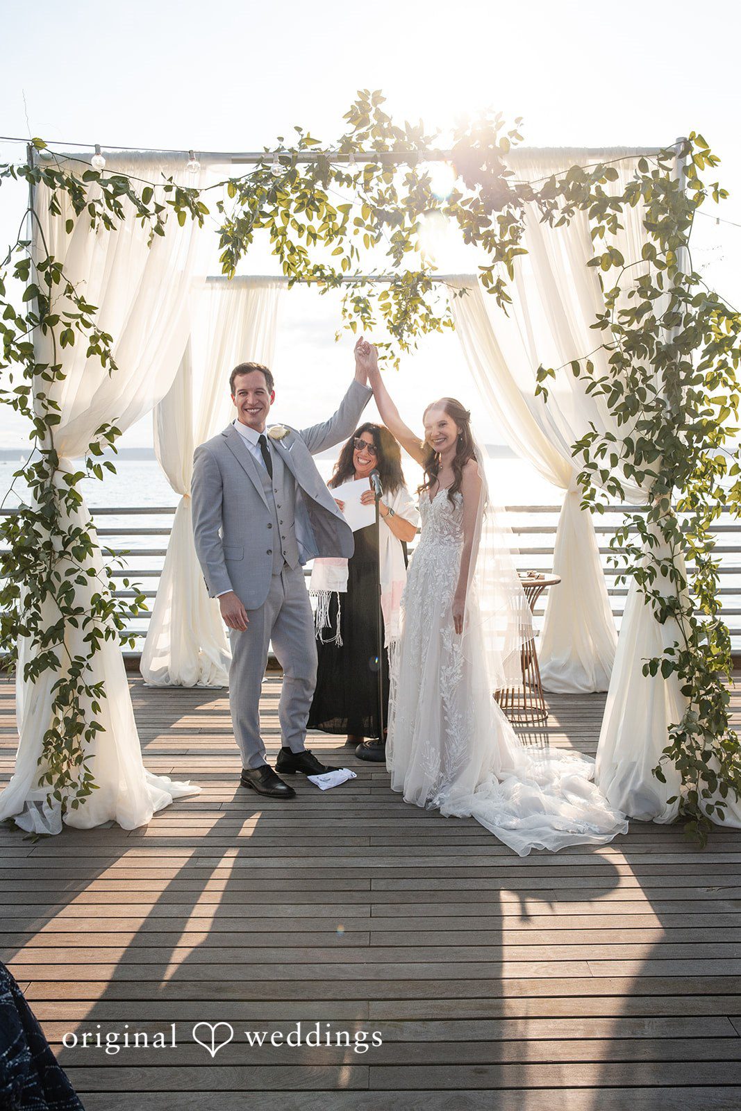 Seattle Wedding Photographers at Ray's Boathouse | Jocelyn & Rylan -