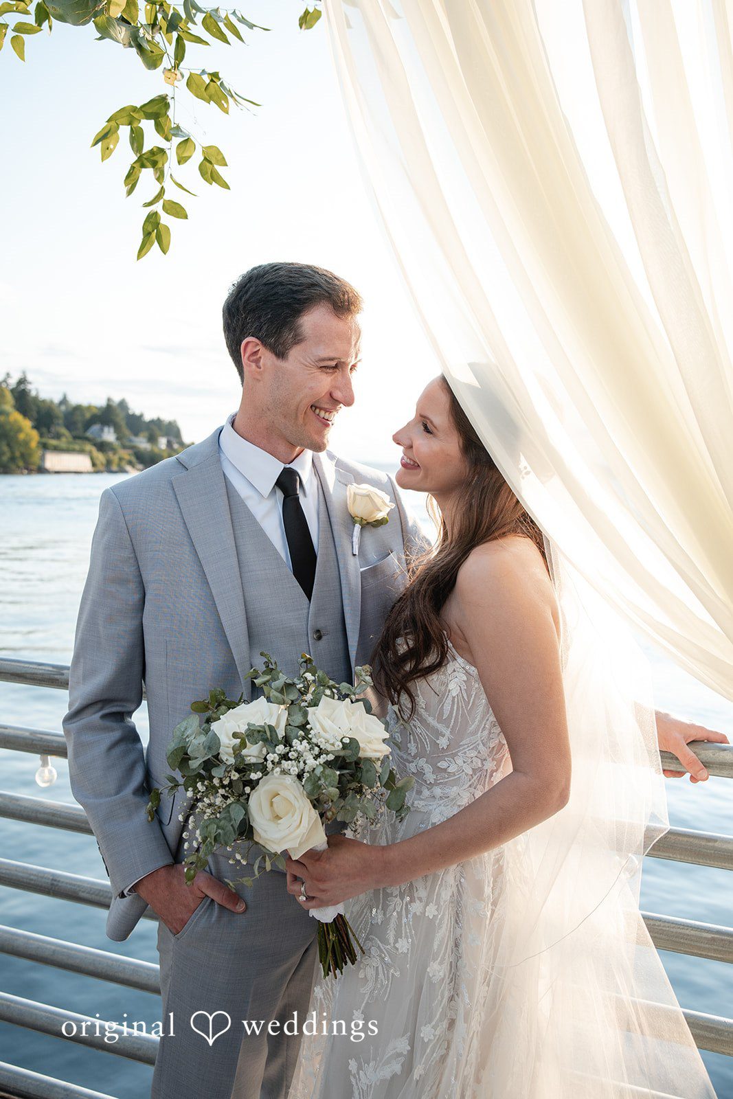 Seattle Wedding Photographers at Ray's Boathouse | Jocelyn & Rylan -