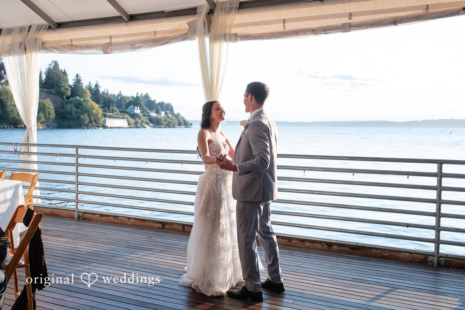Seattle Wedding Photographers at Ray's Boathouse | Jocelyn & Rylan -