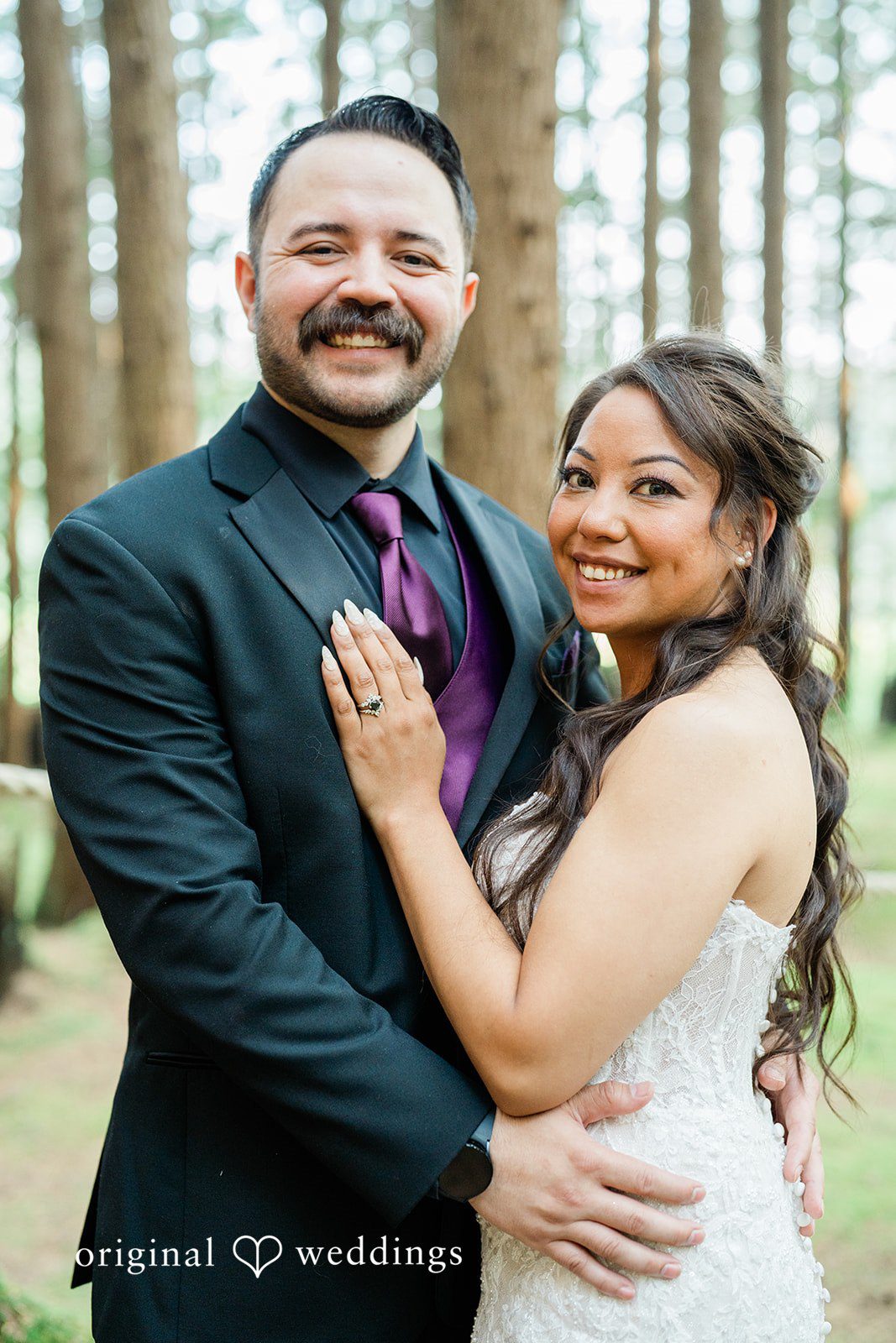 Christopher + Lydia Couple smiling close together