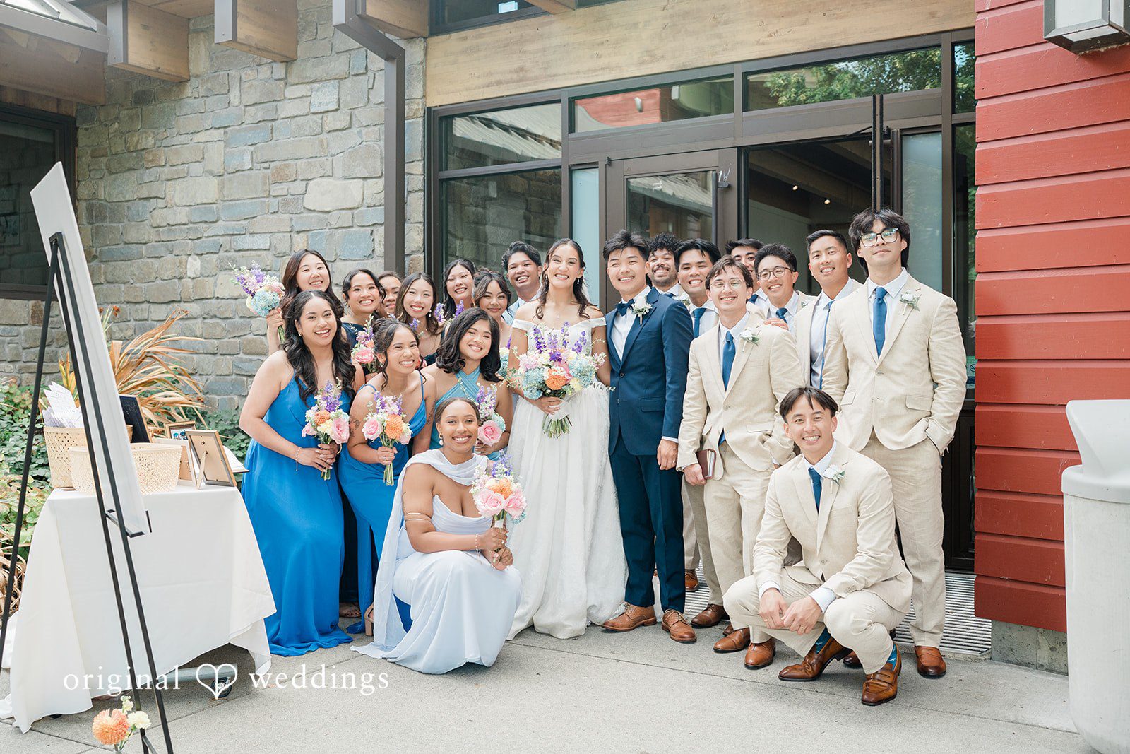 Russell + Bianca Group portrait