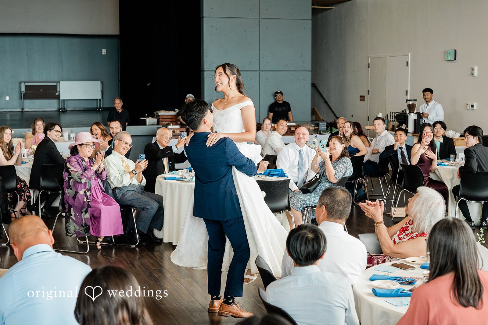 Russell + Bianca Reception celebration