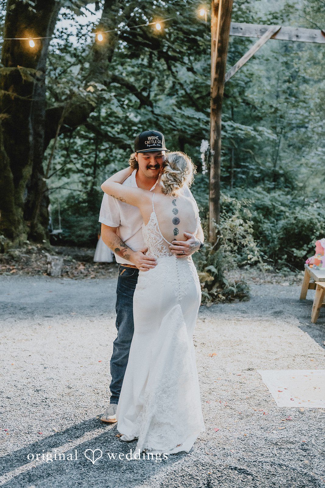 Kailyn + Tony Couple embracing outdoors