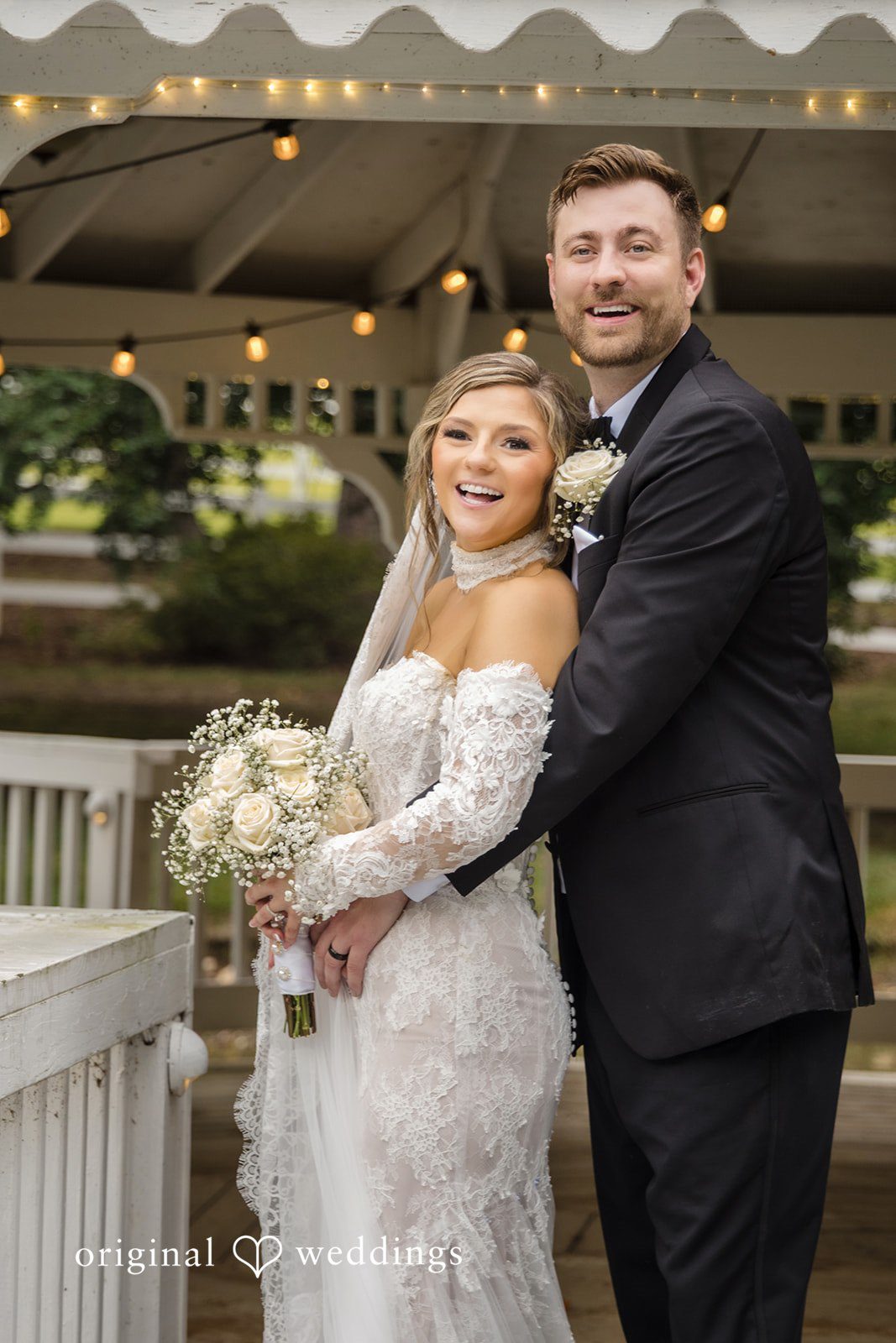 Holly + Adam Couple under the tent