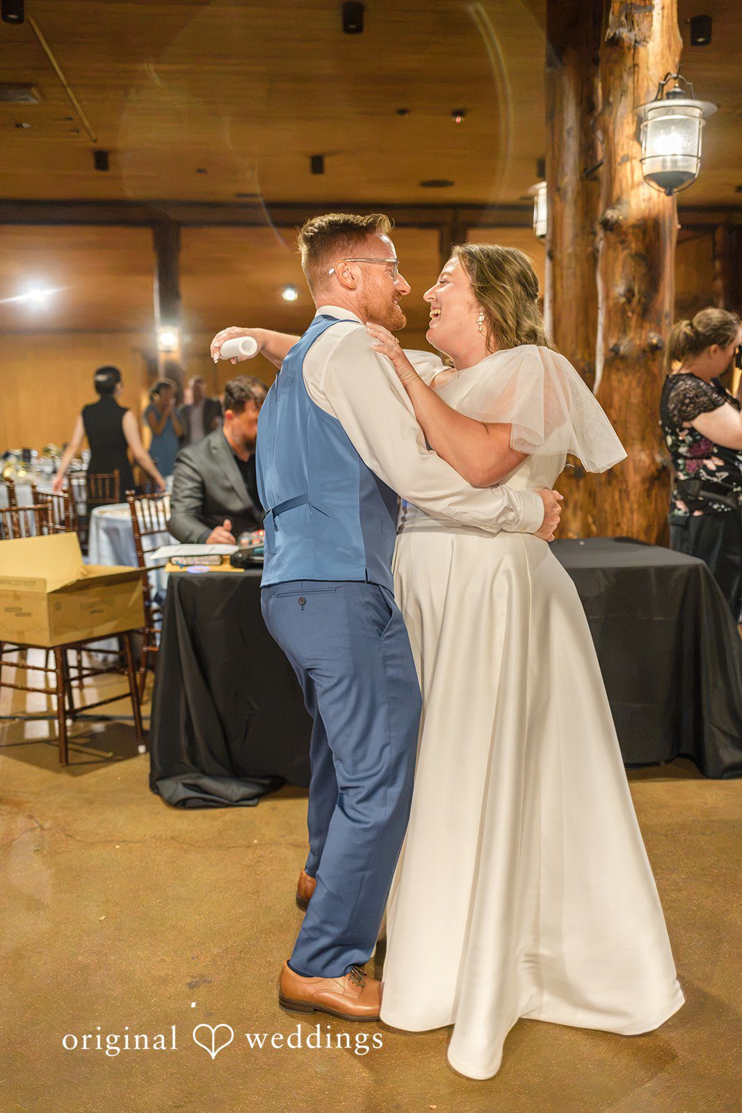 Faith + Brandon Couple slow dancing