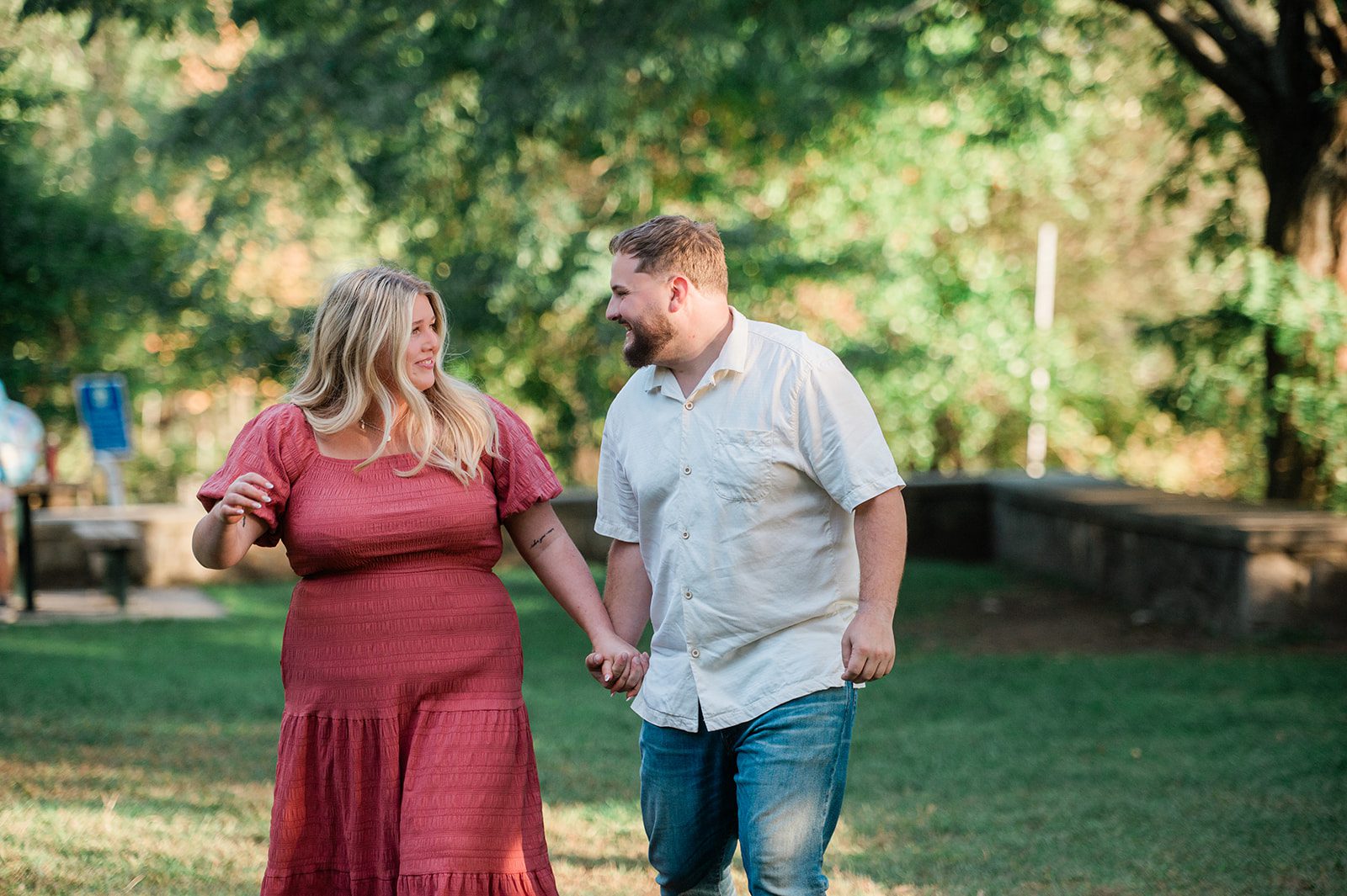 spy-pond-airy-boston-daniel-emily-p009-17 Couple facing each other and smiling