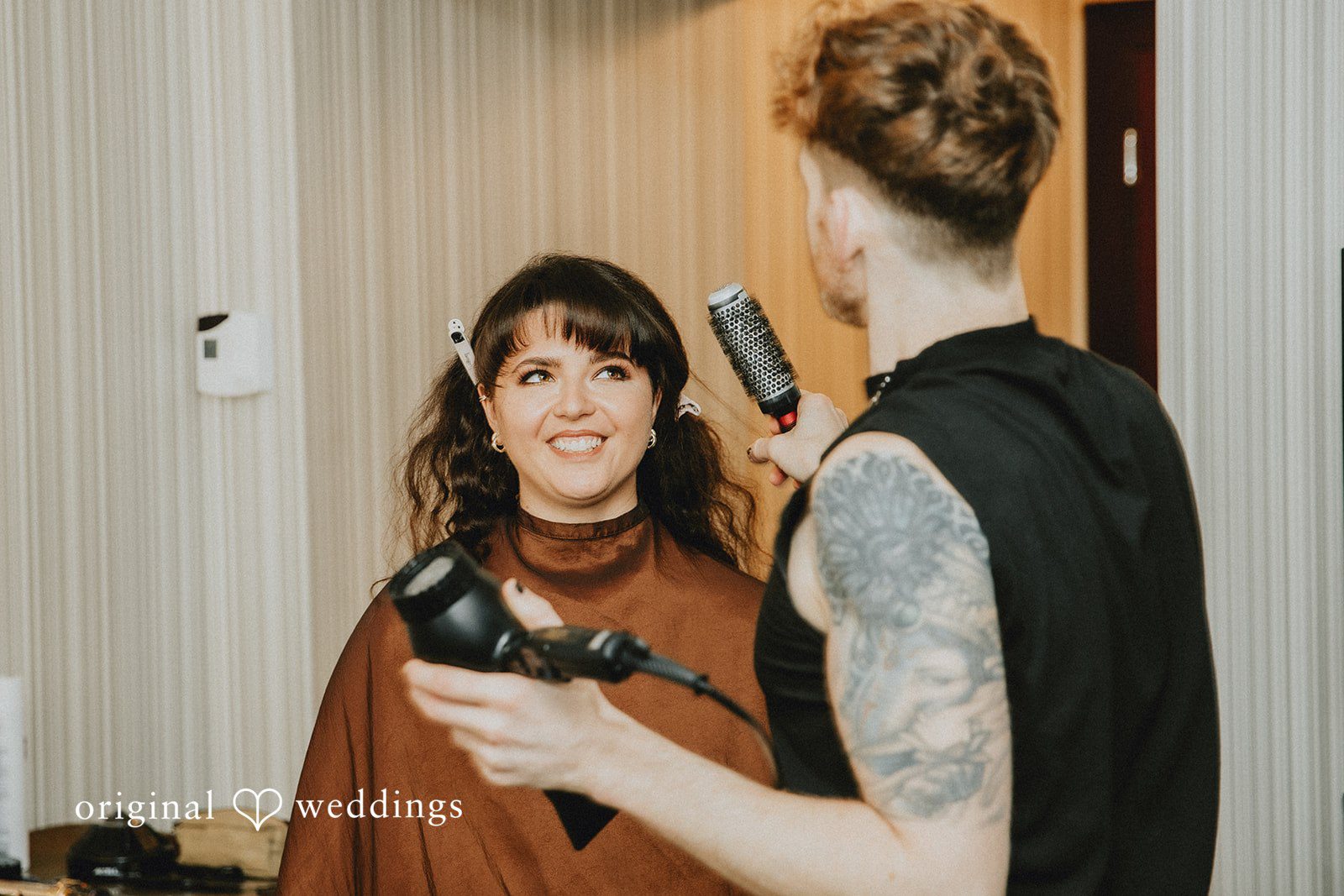 Sasha + Jason Getting-ready moment