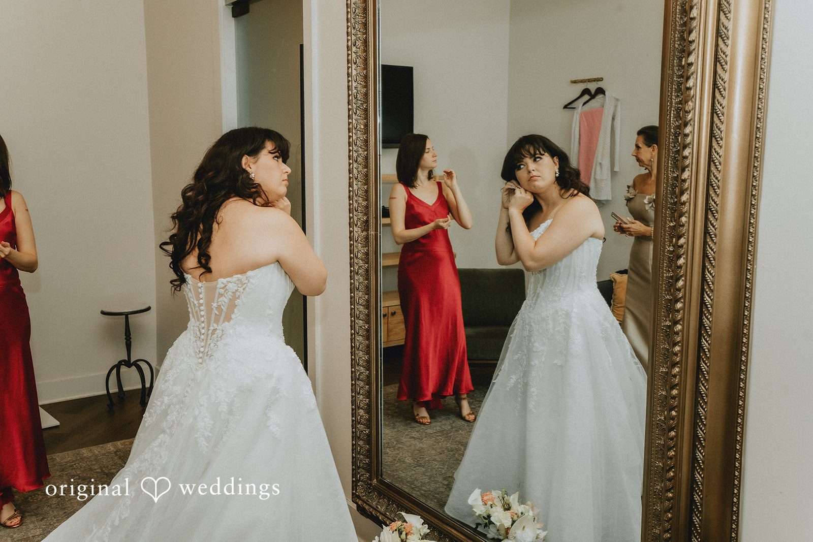 Sasha + Jason The bride gets ready
