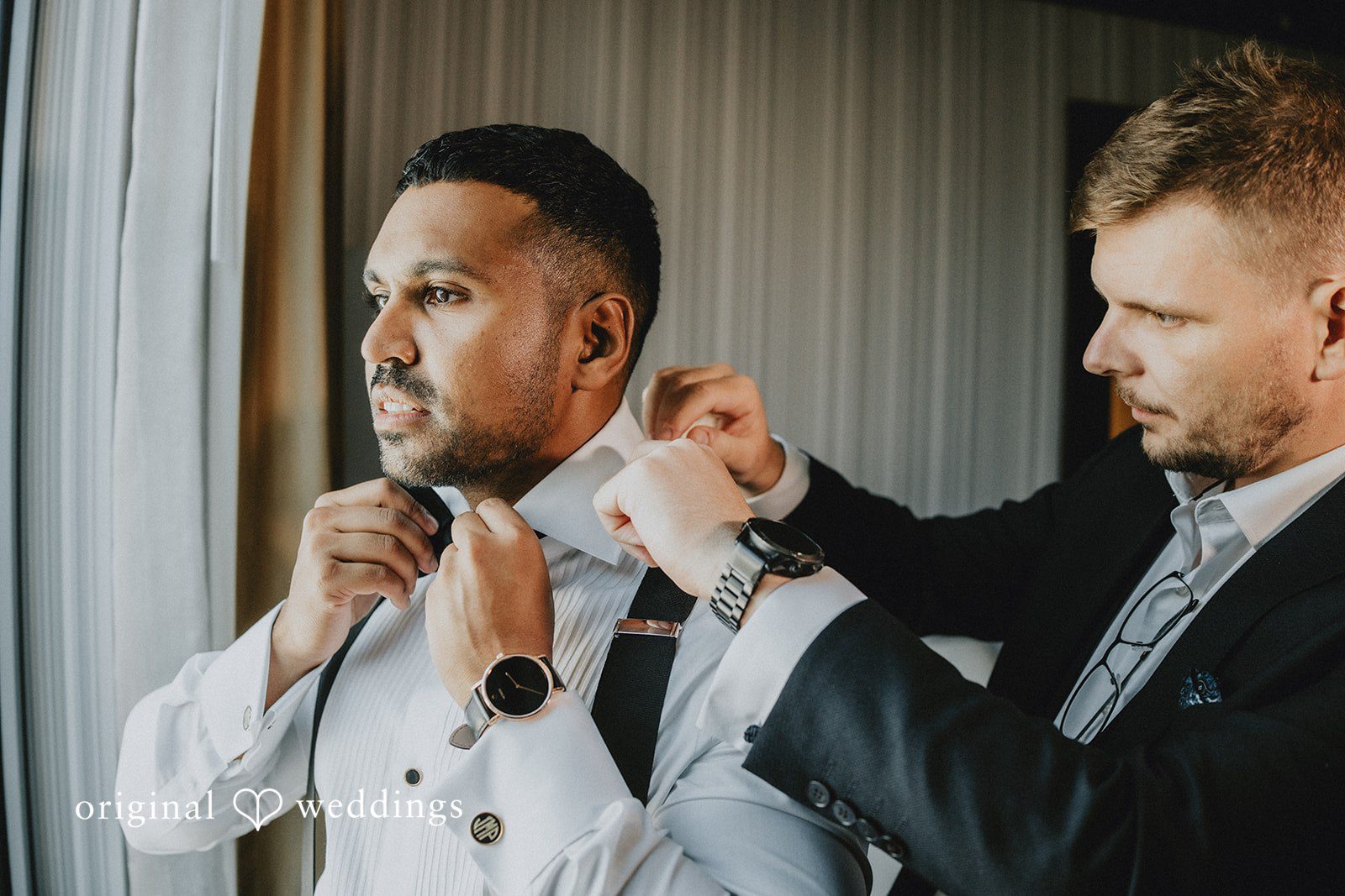 Sasha + Jason Getting-ready moment
