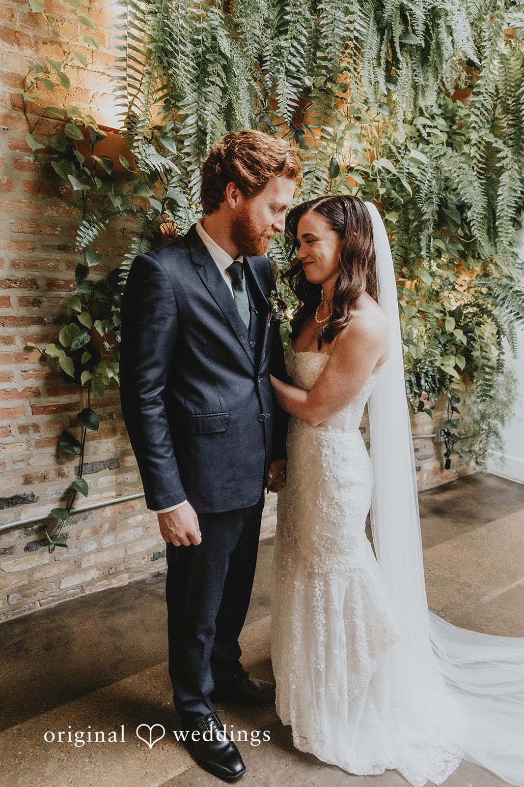 A beautiful portrait of the couple