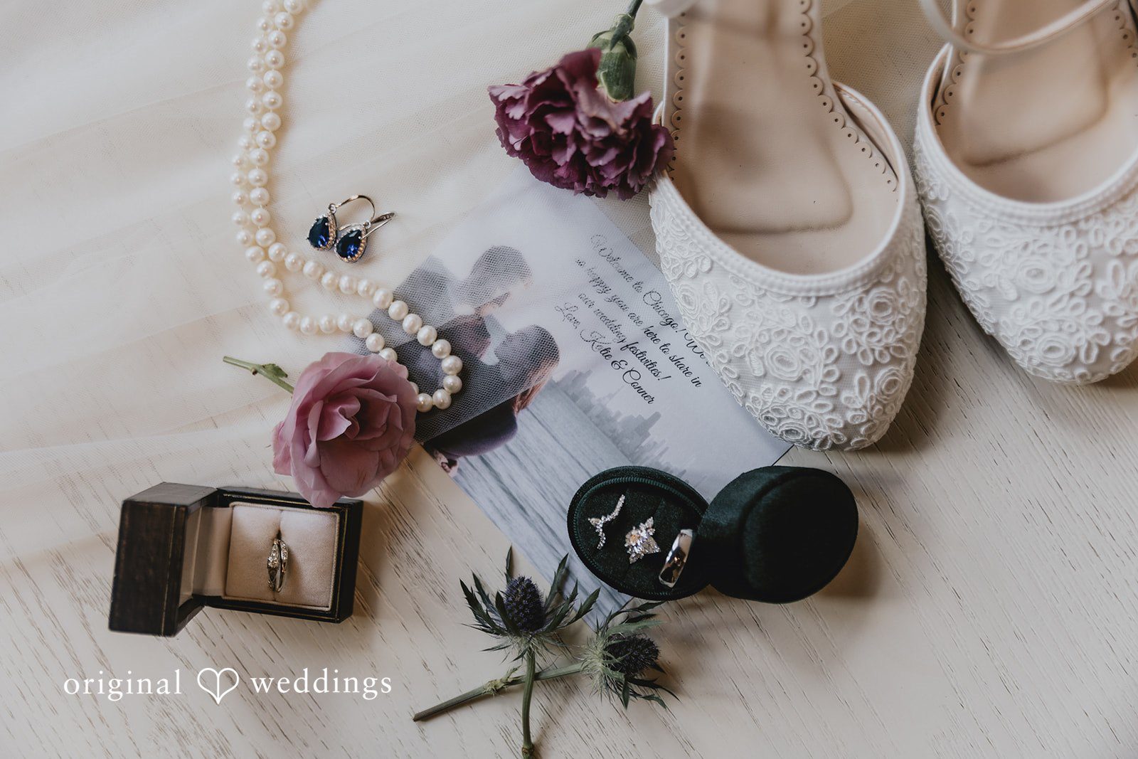 Wedding rings, shoes, etc