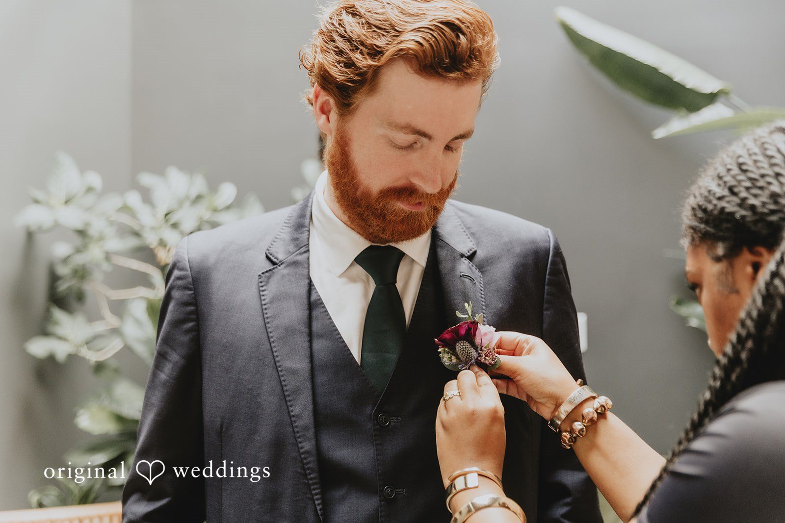 Moment before the ceremony