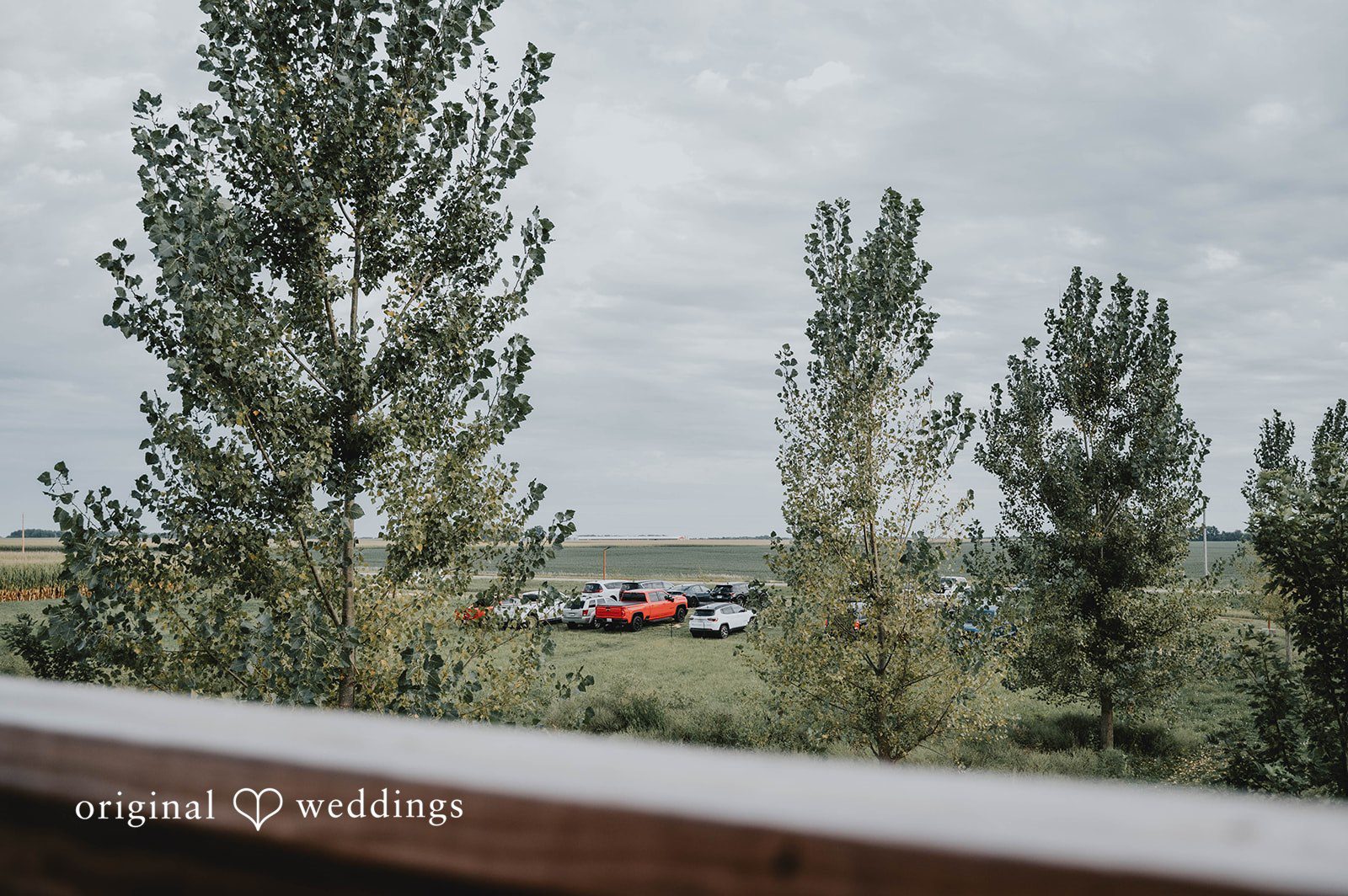 Open farm view by Minneapolis wedding photographers at The Barn at Ballard Creek