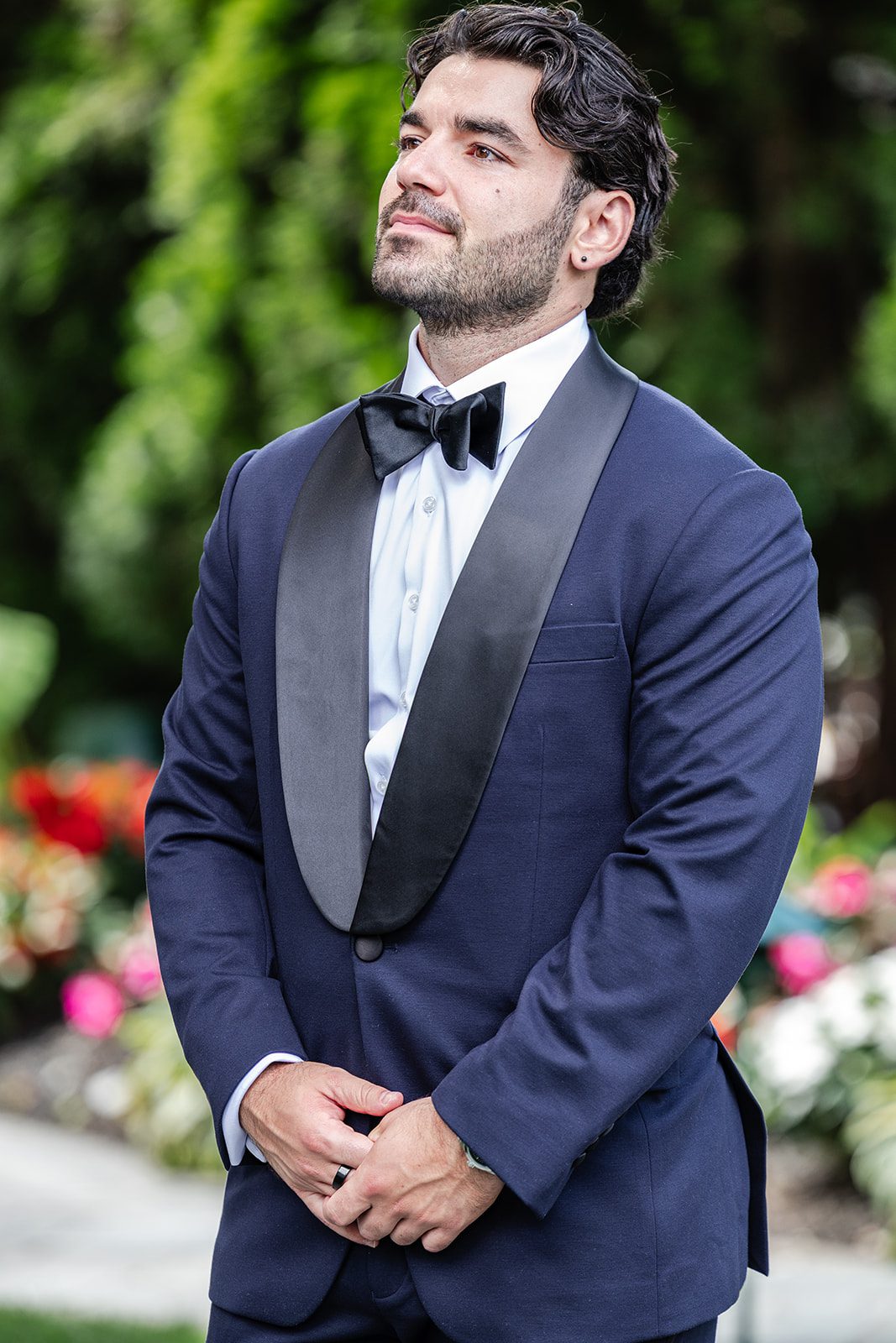 Groom ready for the ceremony
