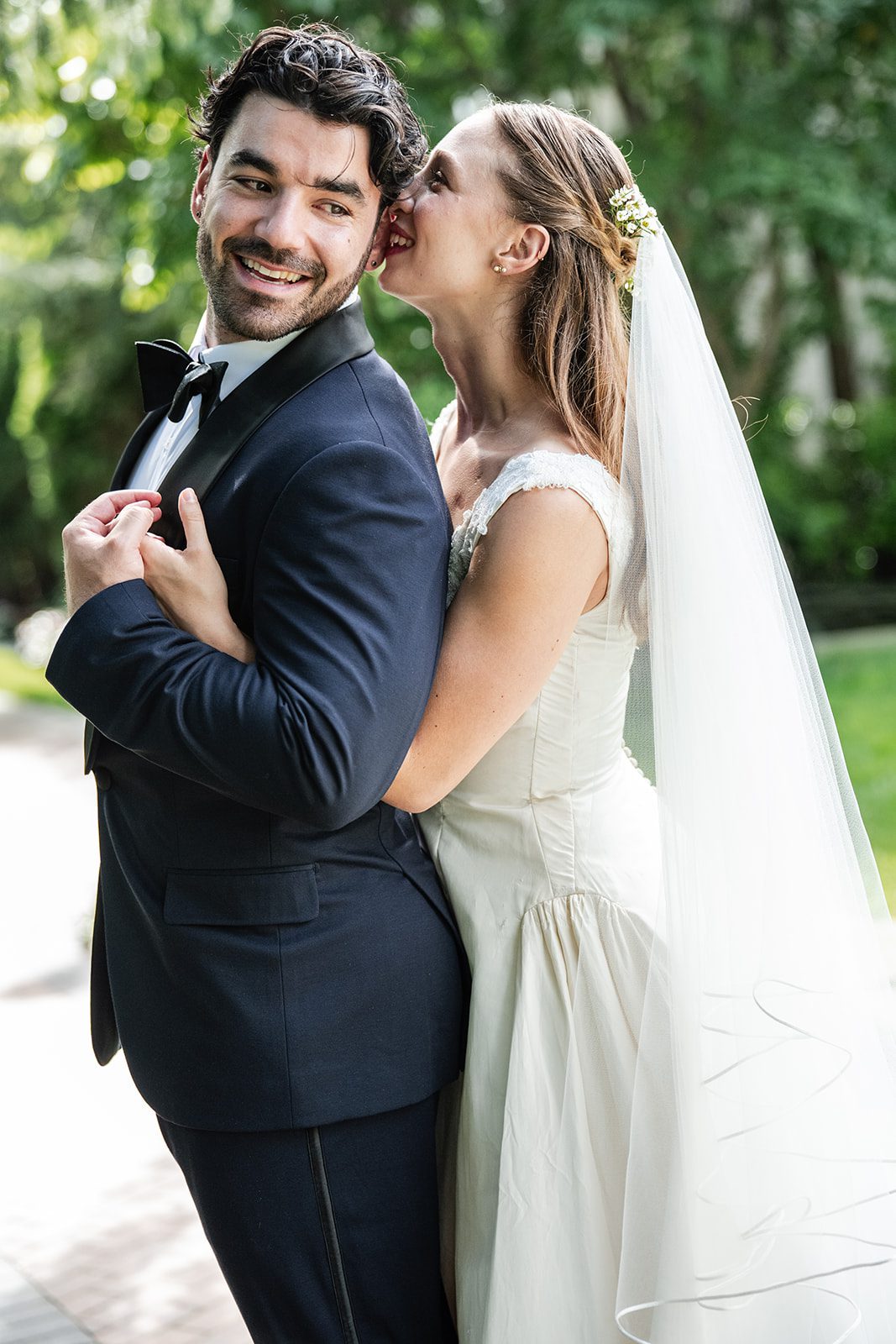 Couple sharing a sweet laugh
