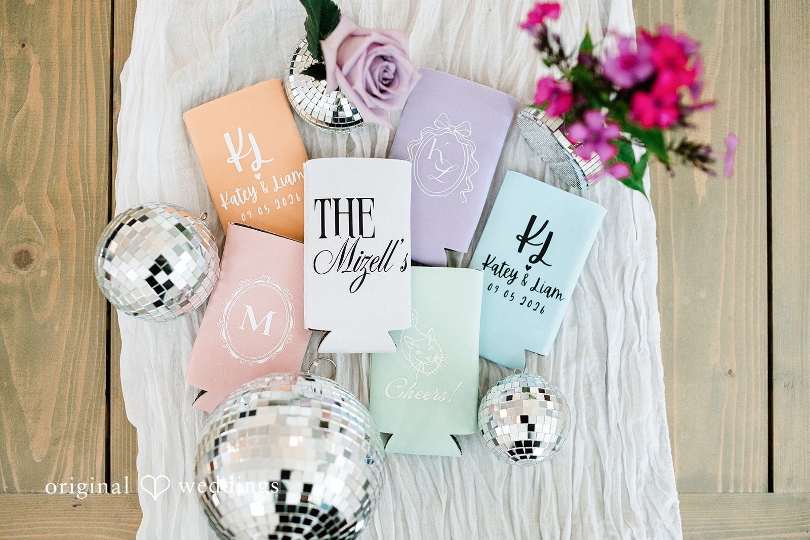 Katey + Liam Wedding accessories