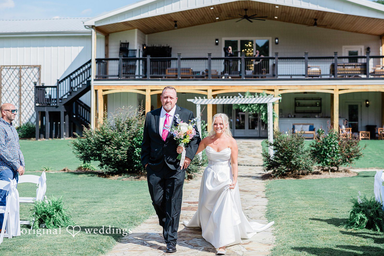 September 05, 2026 – Katey & Liam – (ID-5812) The bride's father escorts the bride down the aisle