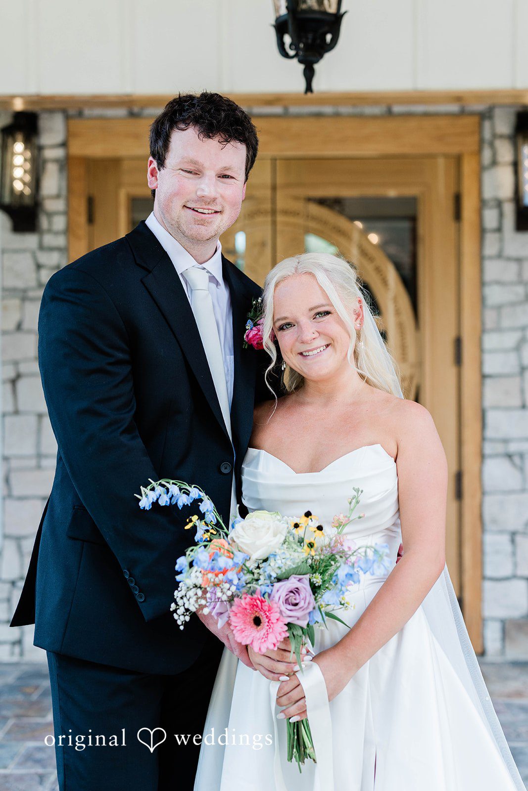 Katey + Liam A stunning portrait of the couple
