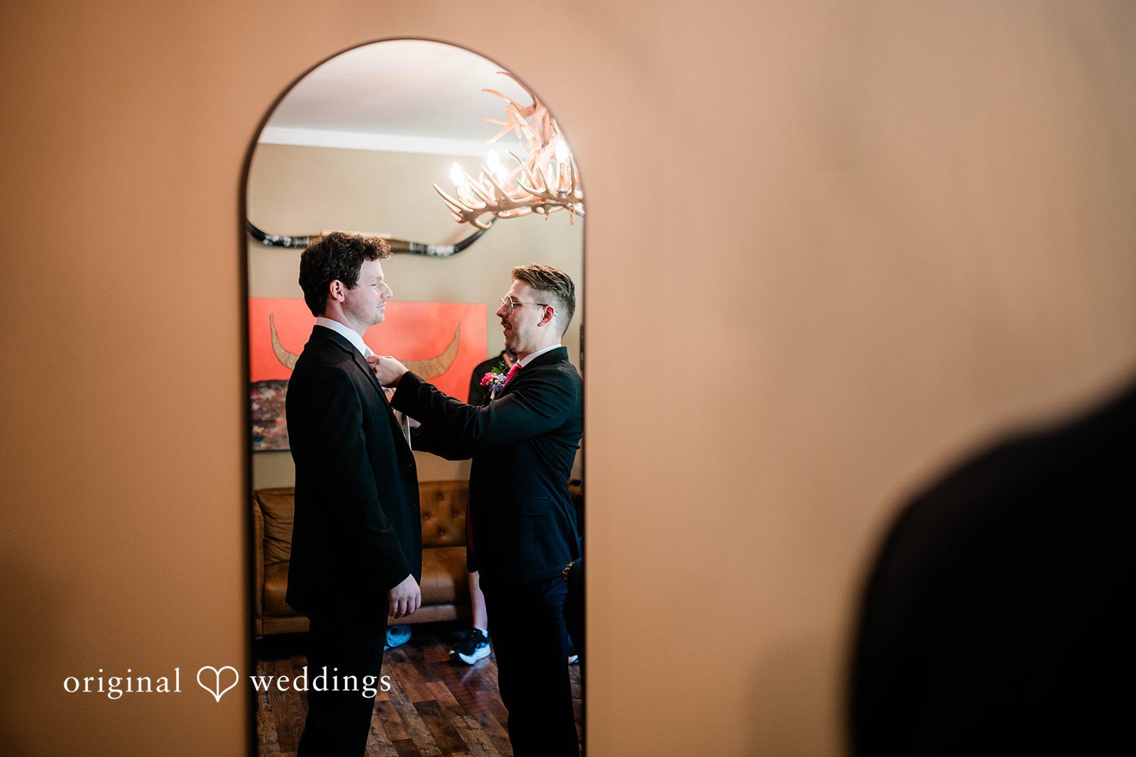 Katey + Liam The groom gets ready