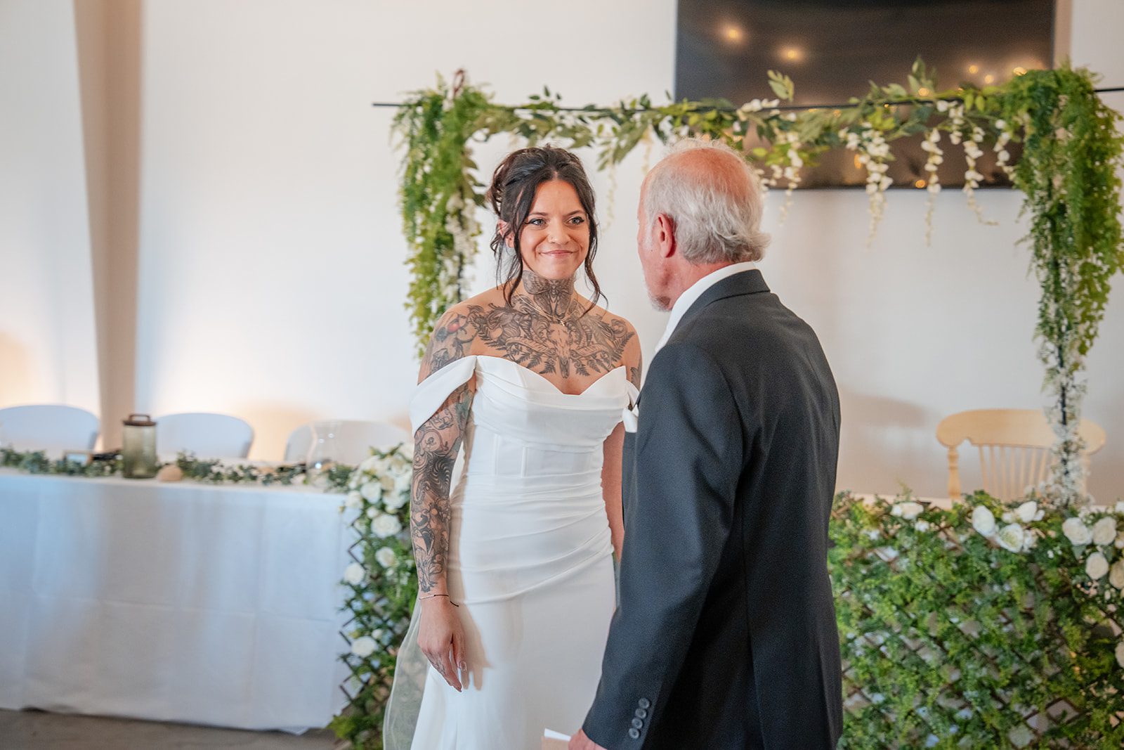 the-midway-timeless-minneapolis-sarah-drew-p013-30 Bride sharing a first look with her dad