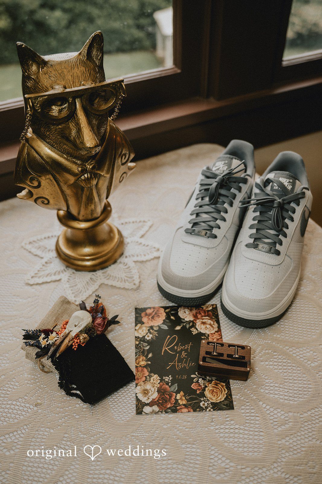 Little details from the big day