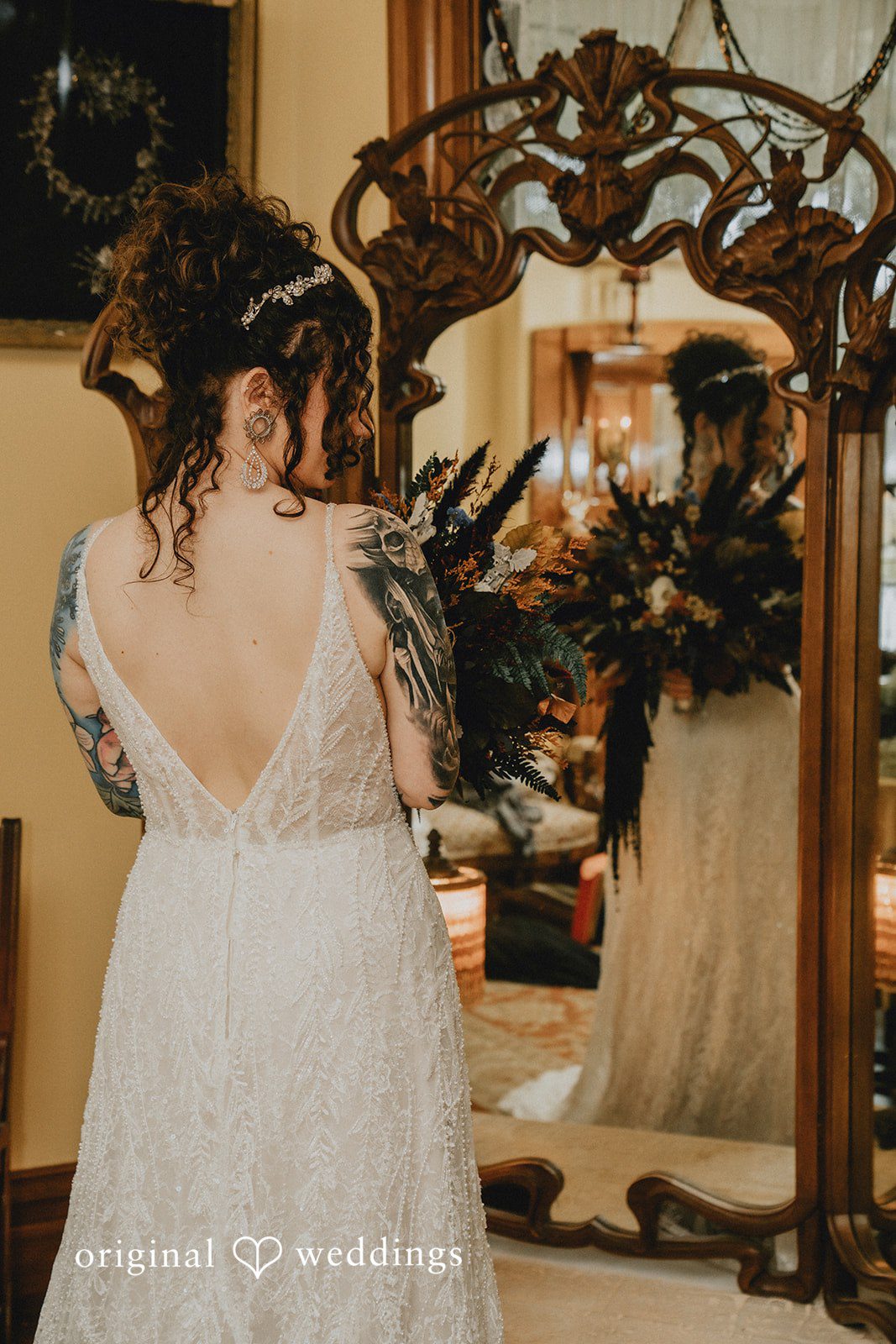 Bridal portrait of Ashlie
