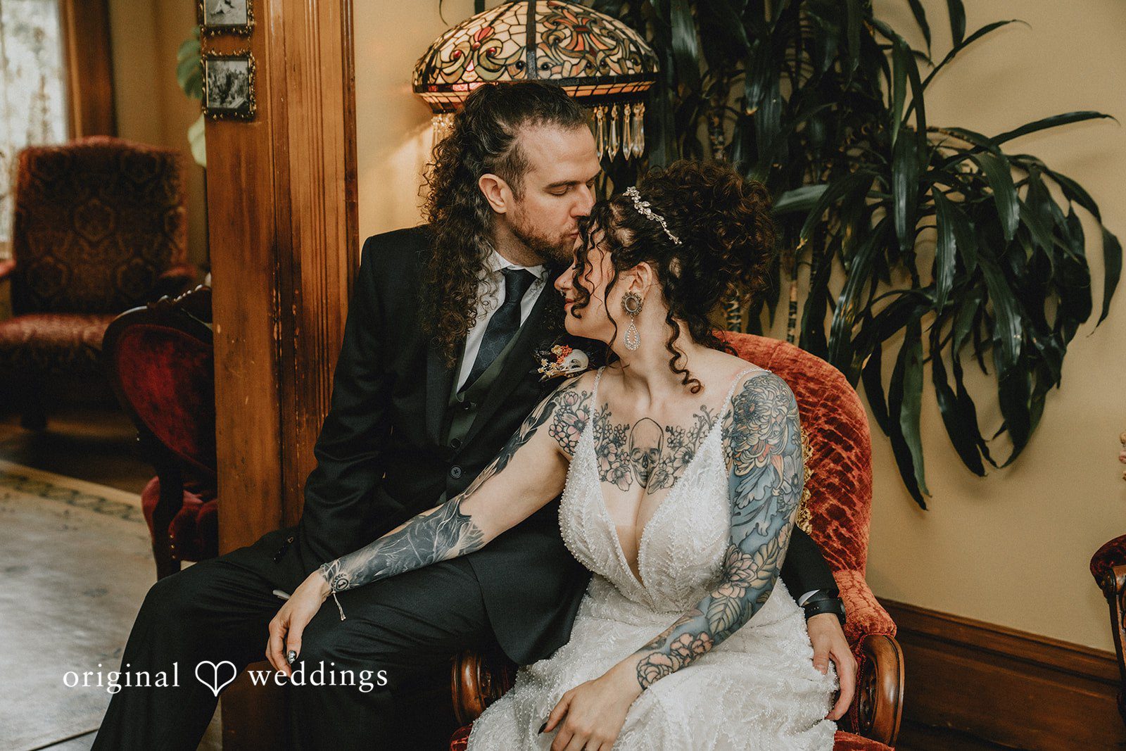 Couple portrait of Ashlie and Robert
