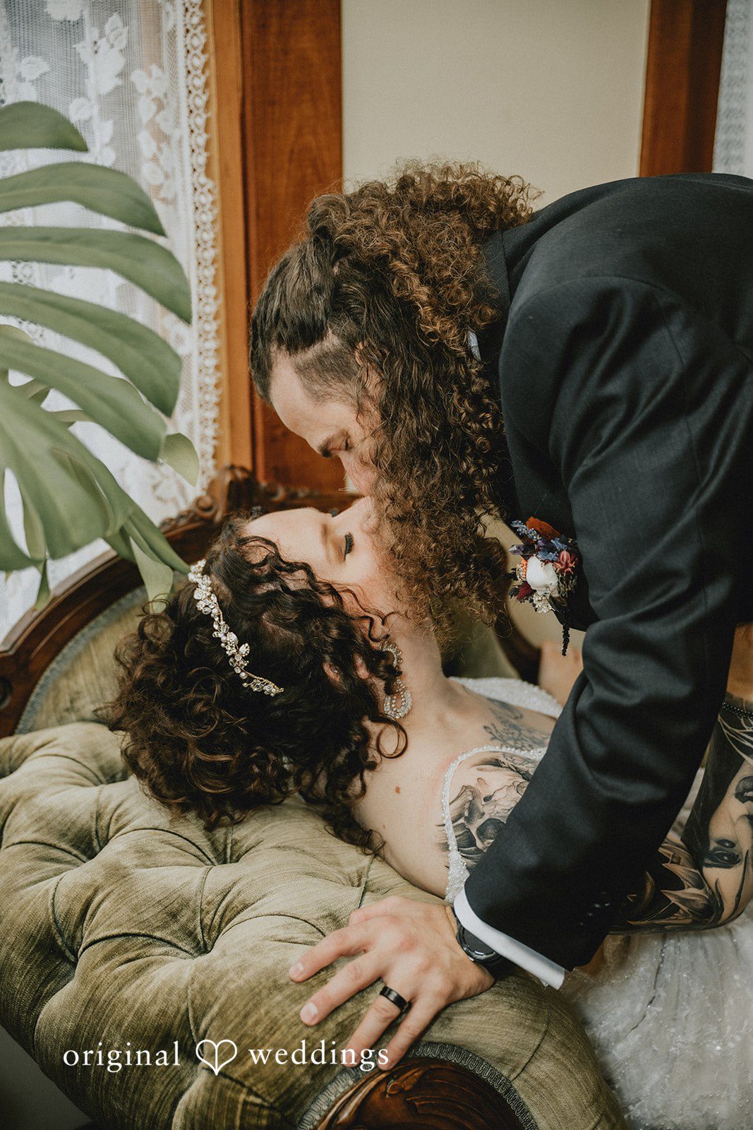 Bridal preparations for Ashlie at The Victorian Belle Mansion