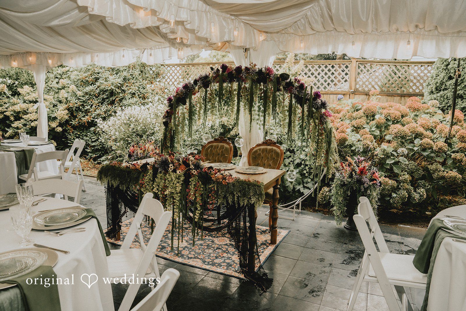 Beautiful wedding details at The Victorian Belle Mansion