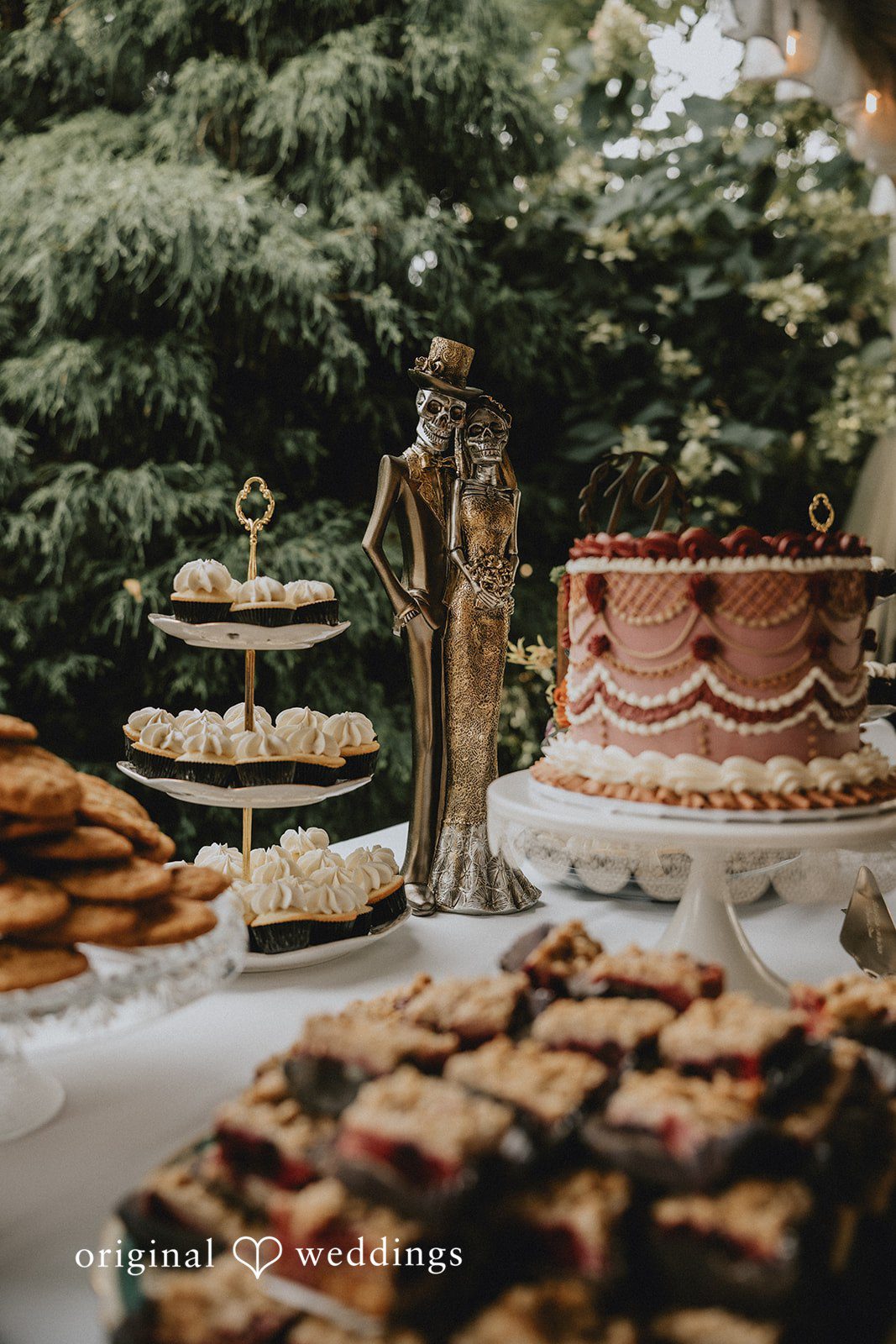 Wedding styling details